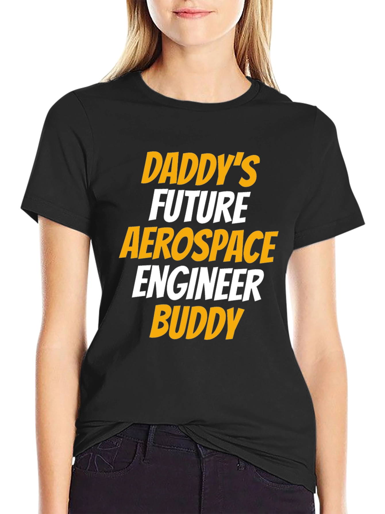Daddys Future Aerospace Engineer Buddy T-Shirt