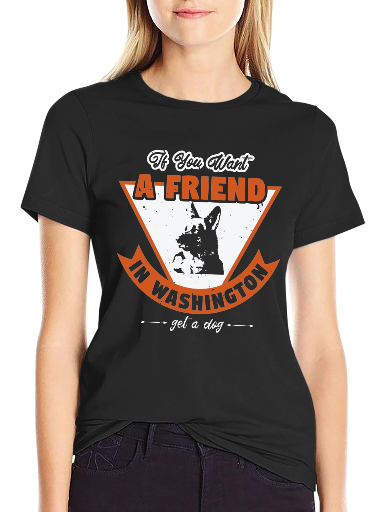 If You Want a Friend in Washington T-Shirt