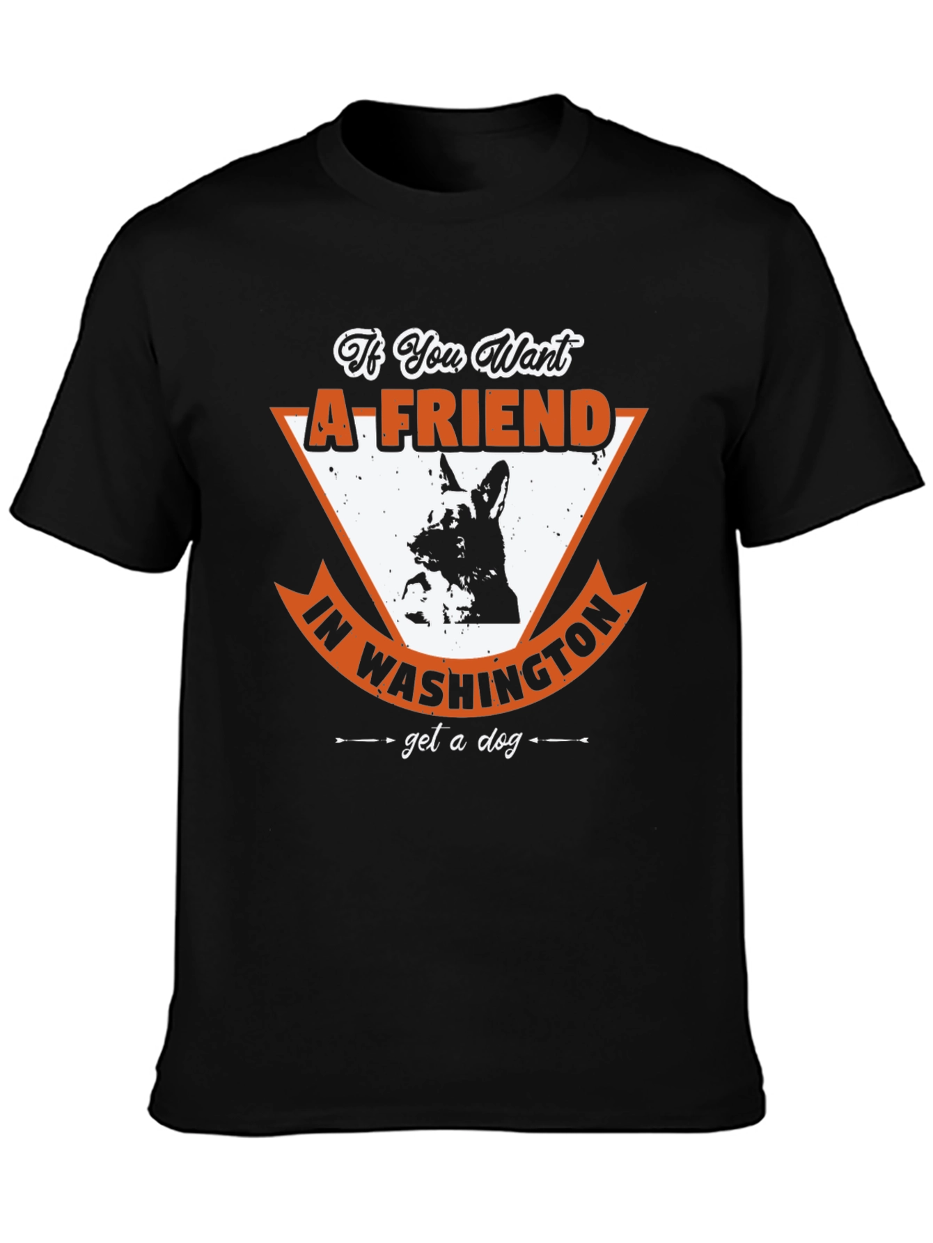 If You Want a Friend in Washington T-Shirt