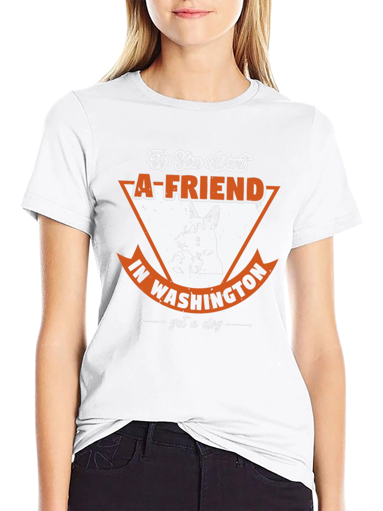 If You Want a Friend in Washington T-Shirt