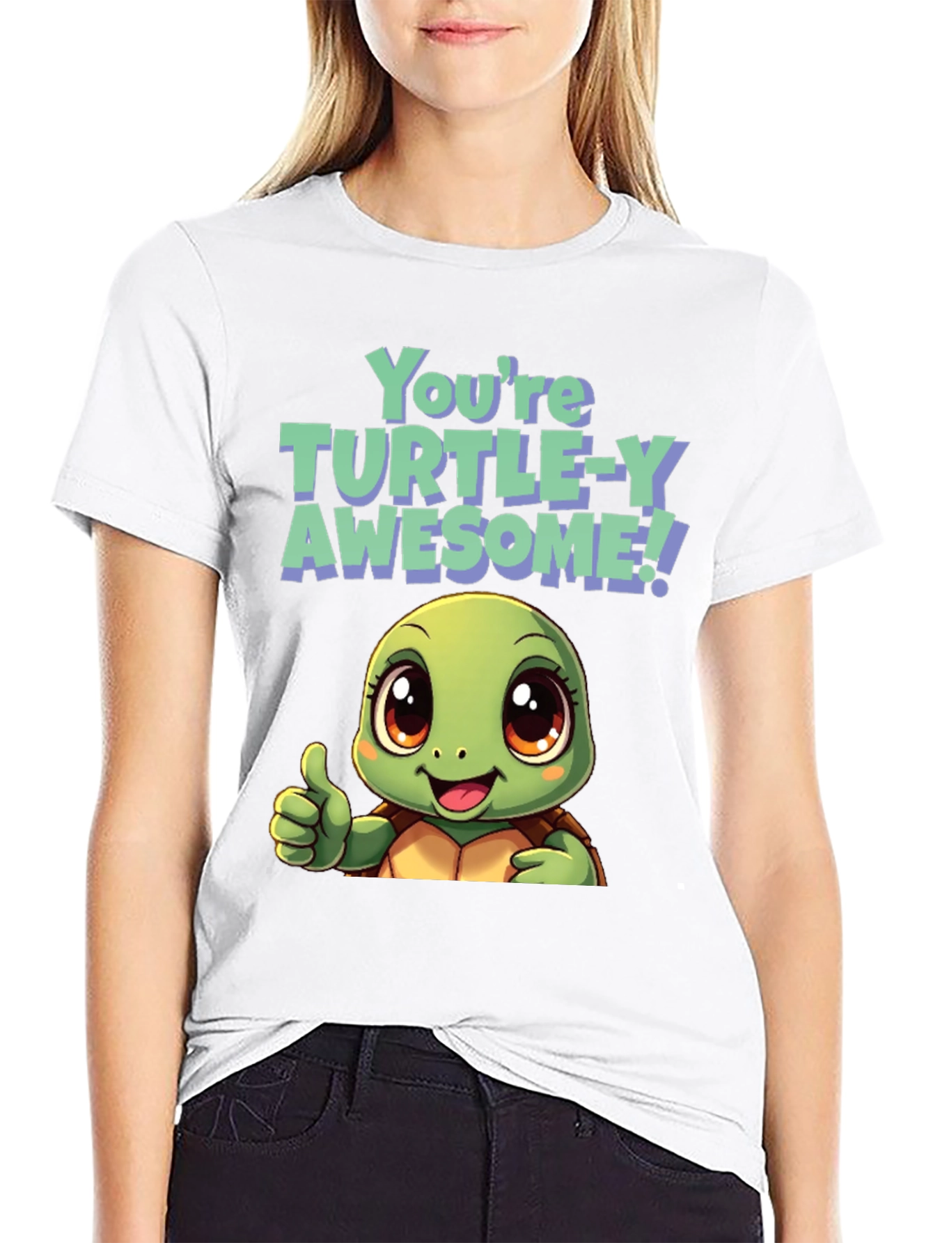 Turtle-Y Awesome Graphic Tee