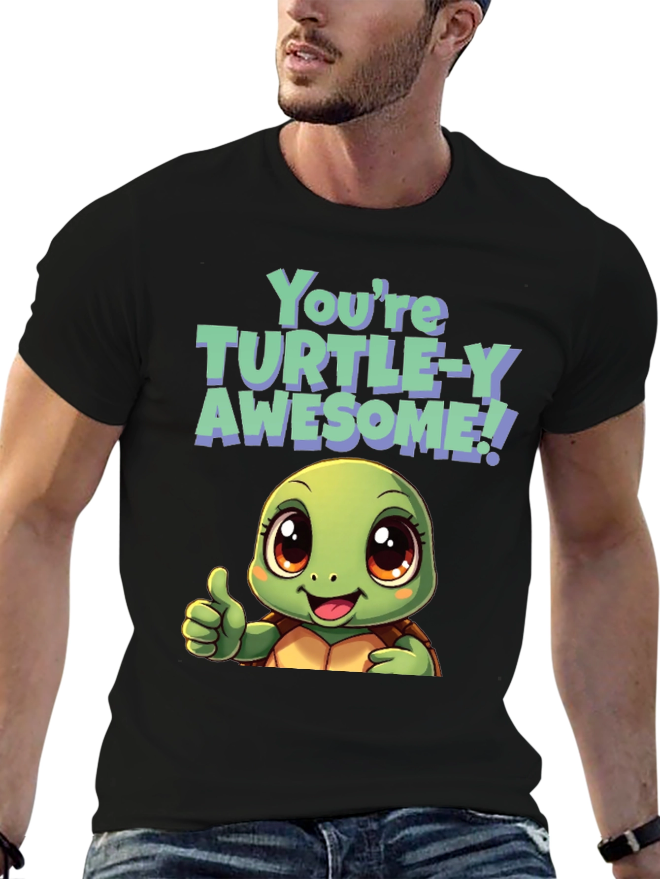 Turtle-Y Awesome Graphic Tee