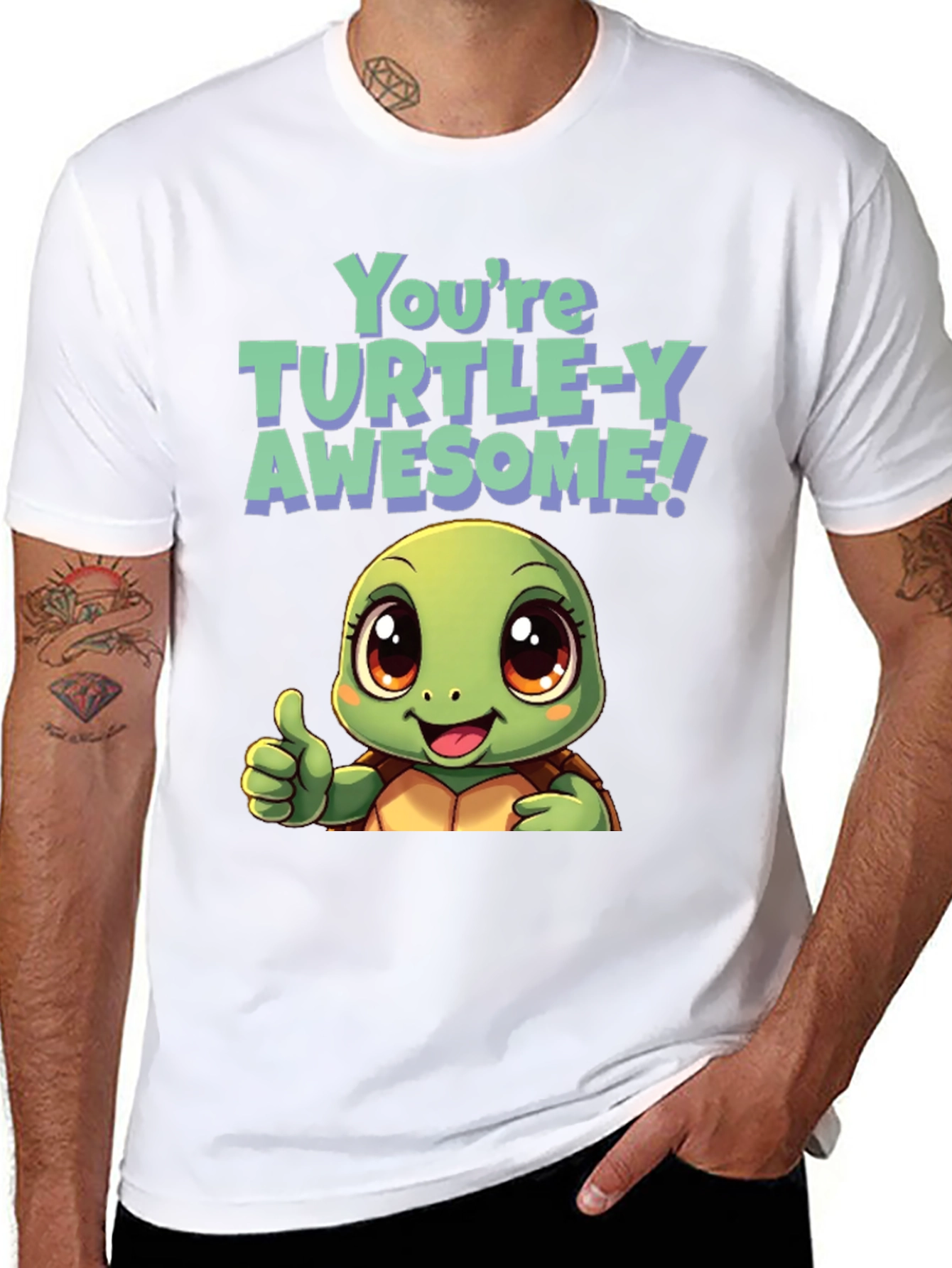 Turtle-Y Awesome Graphic Tee