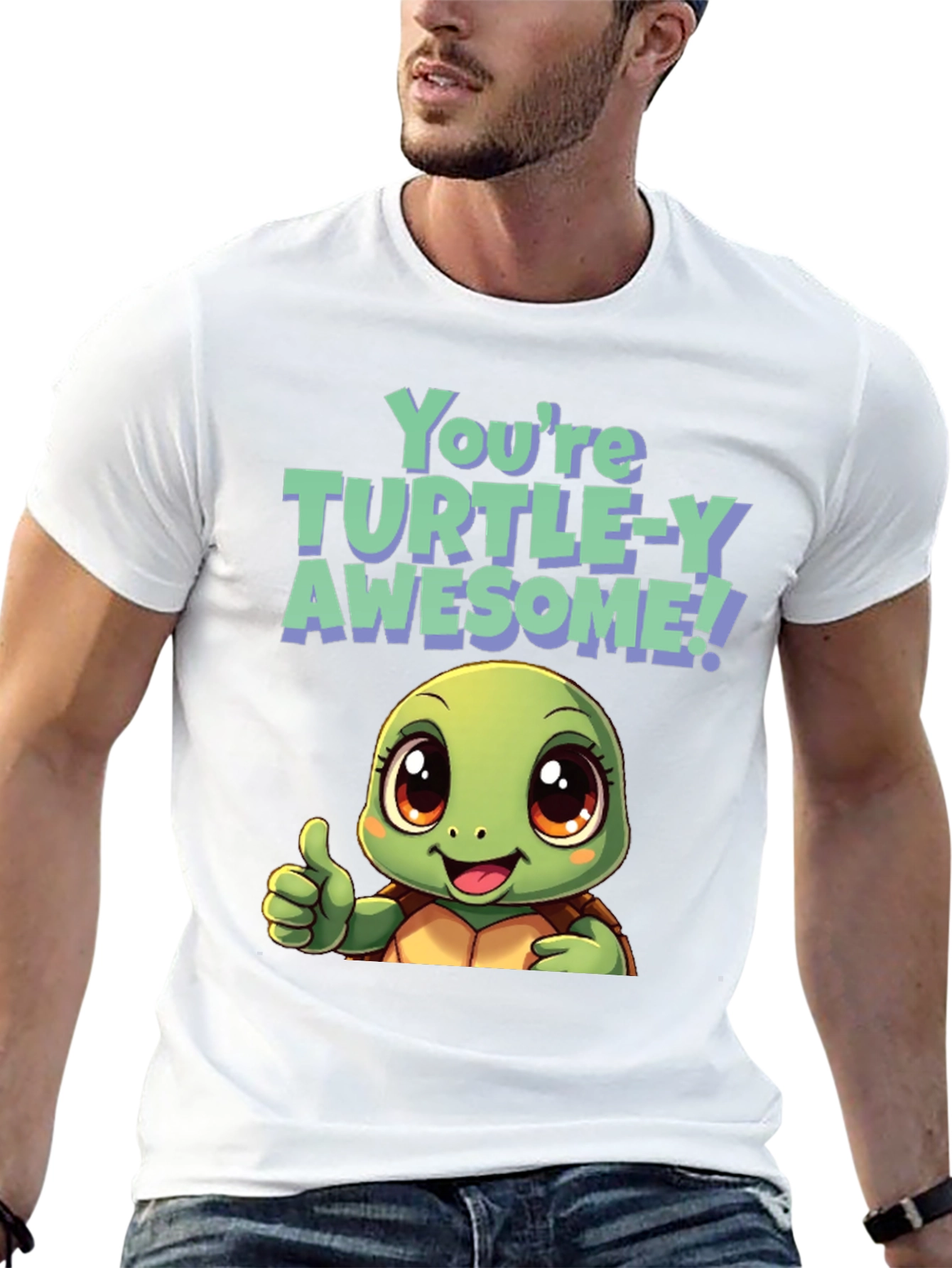 Turtle-Y Awesome Graphic Tee