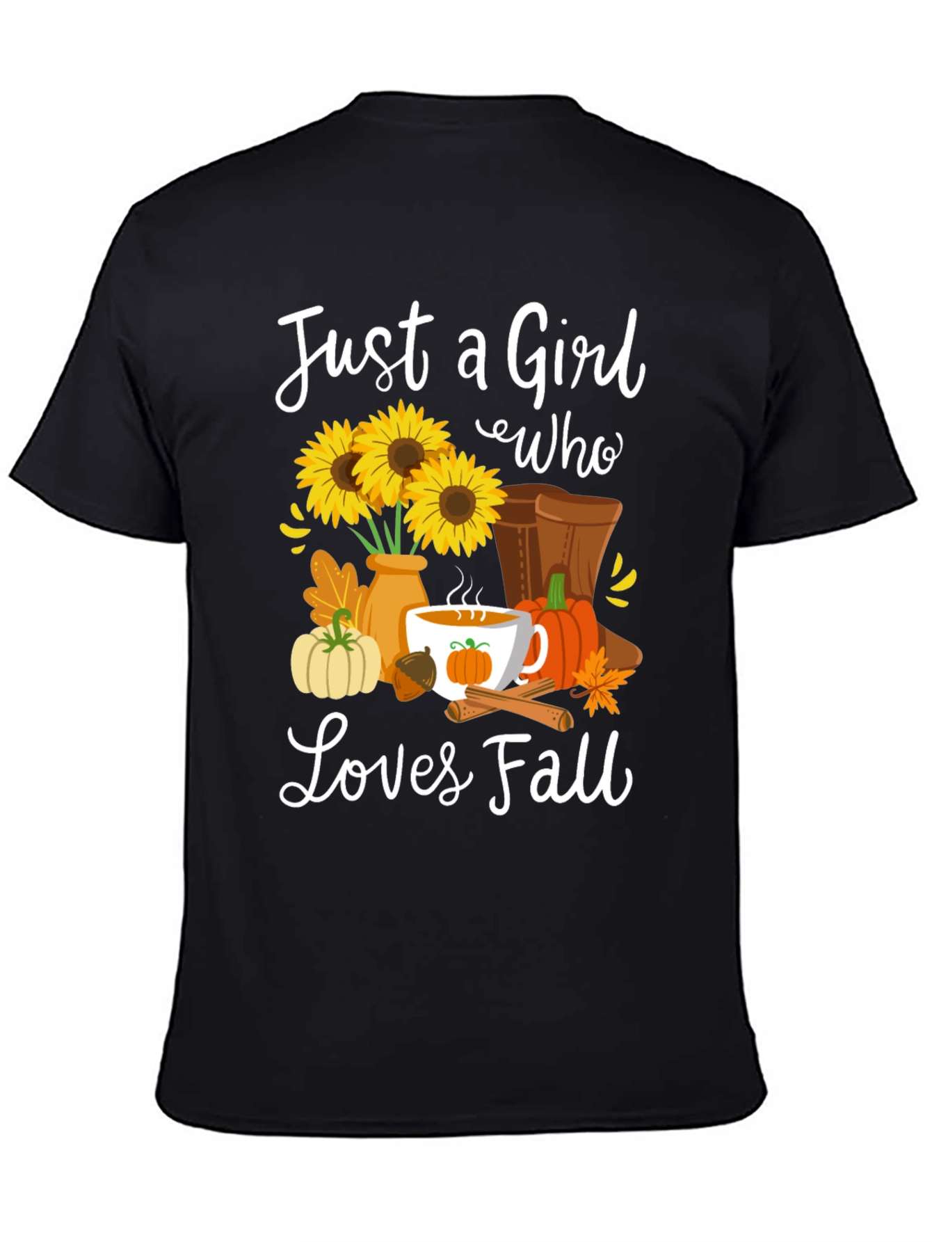 Just a Girl Who Loves Fall T-Shirt