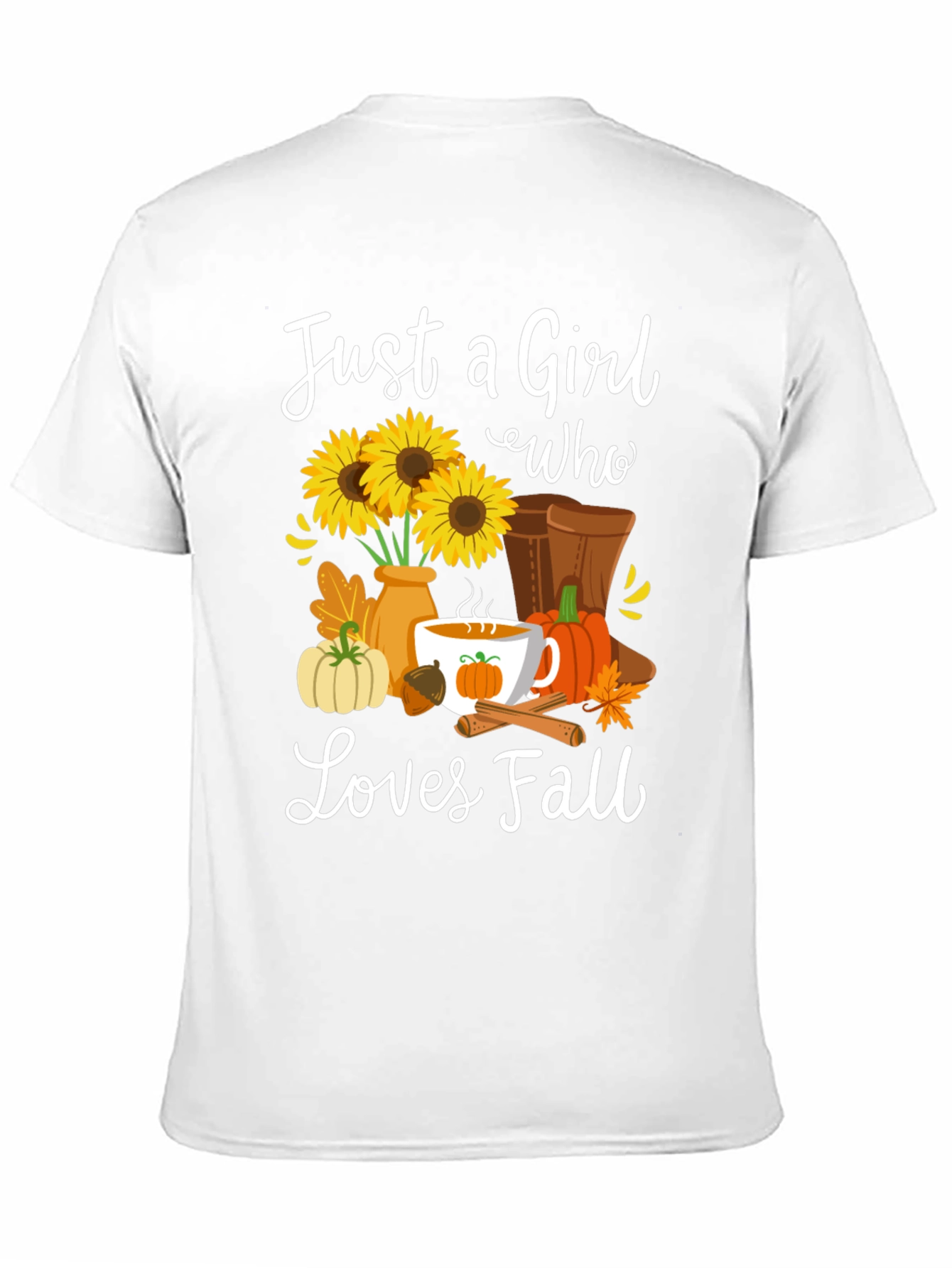 Just a Girl Who Loves Fall T-Shirt