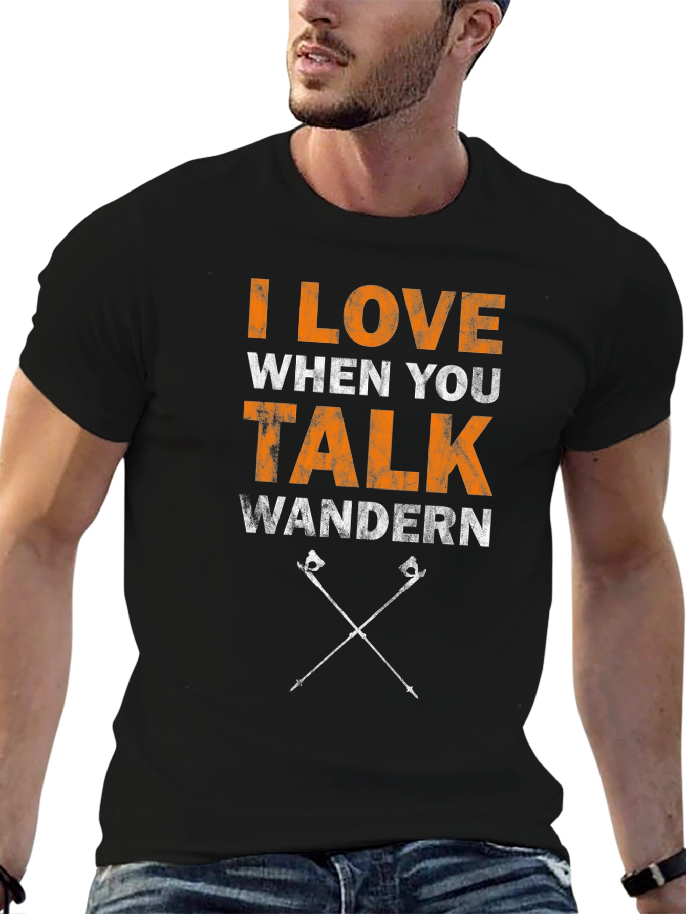 I Love When You Talk Wandern T-Shirt
