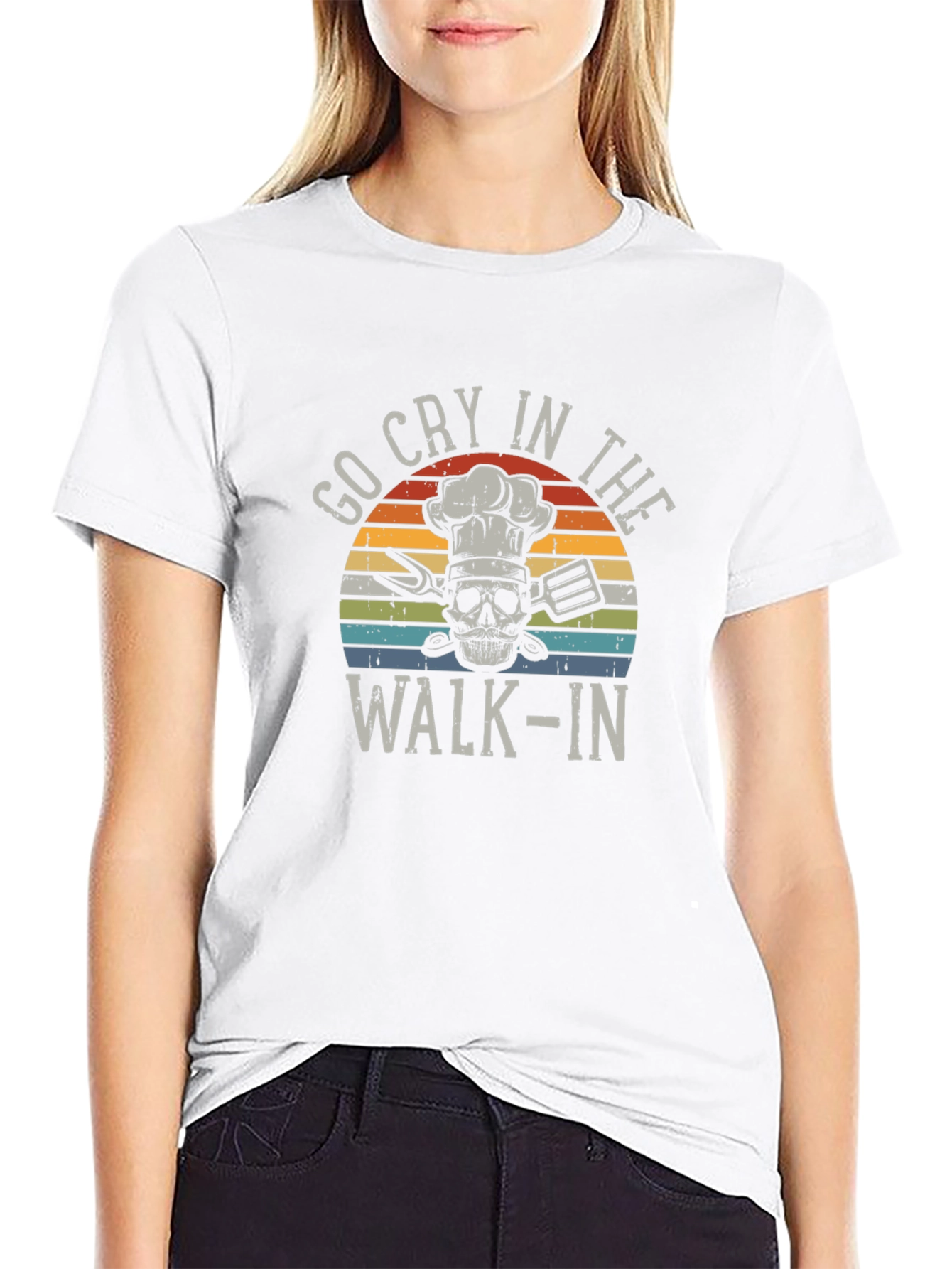 Go Cry in the Walk-In Chef T-Shirt