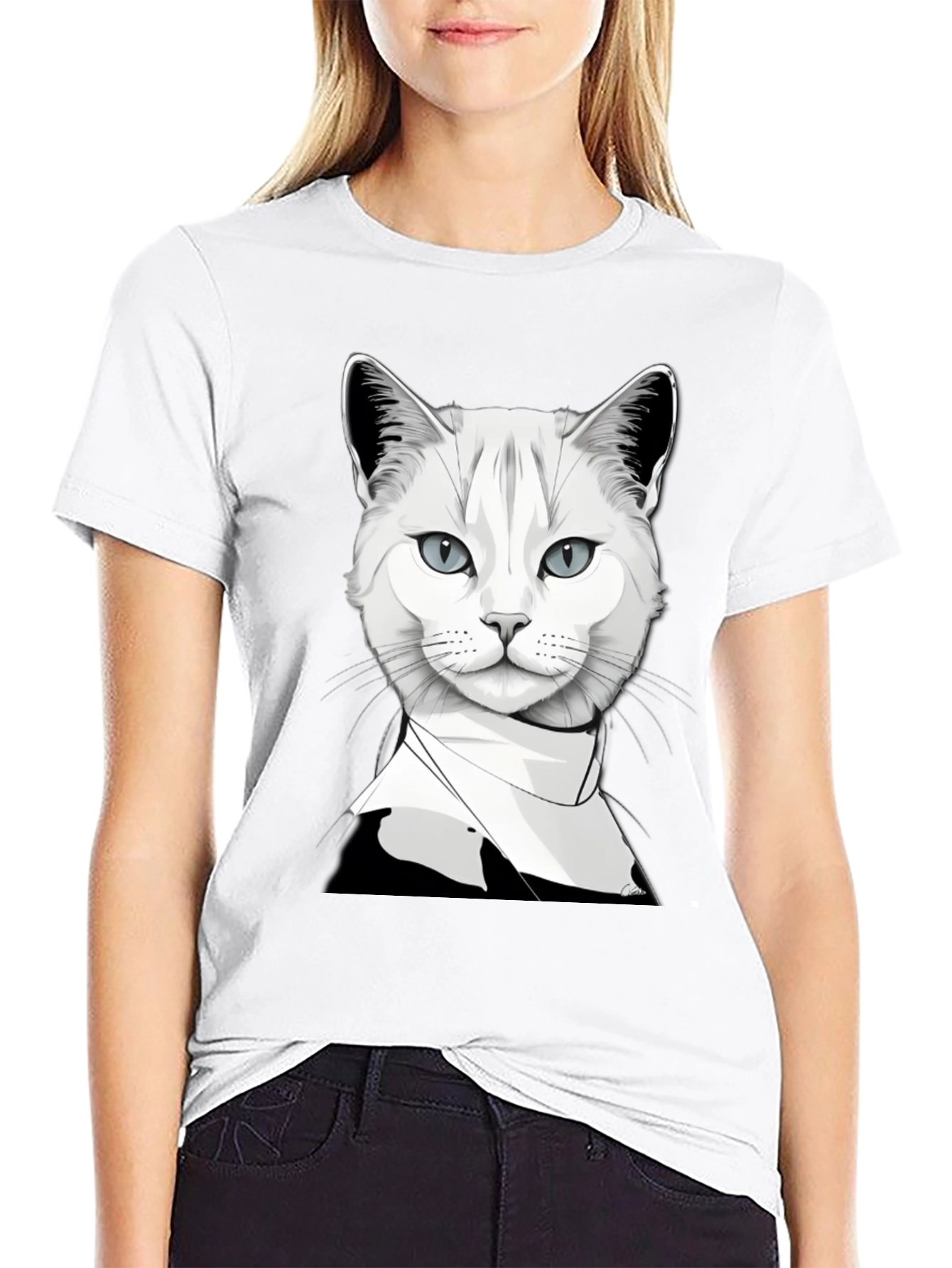 Cool Cat T-Shirt - Unique Graphic Tee