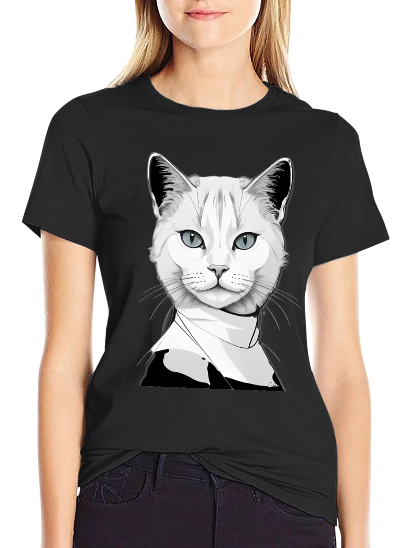 Cool Cat T-Shirt - Unique Graphic Tee