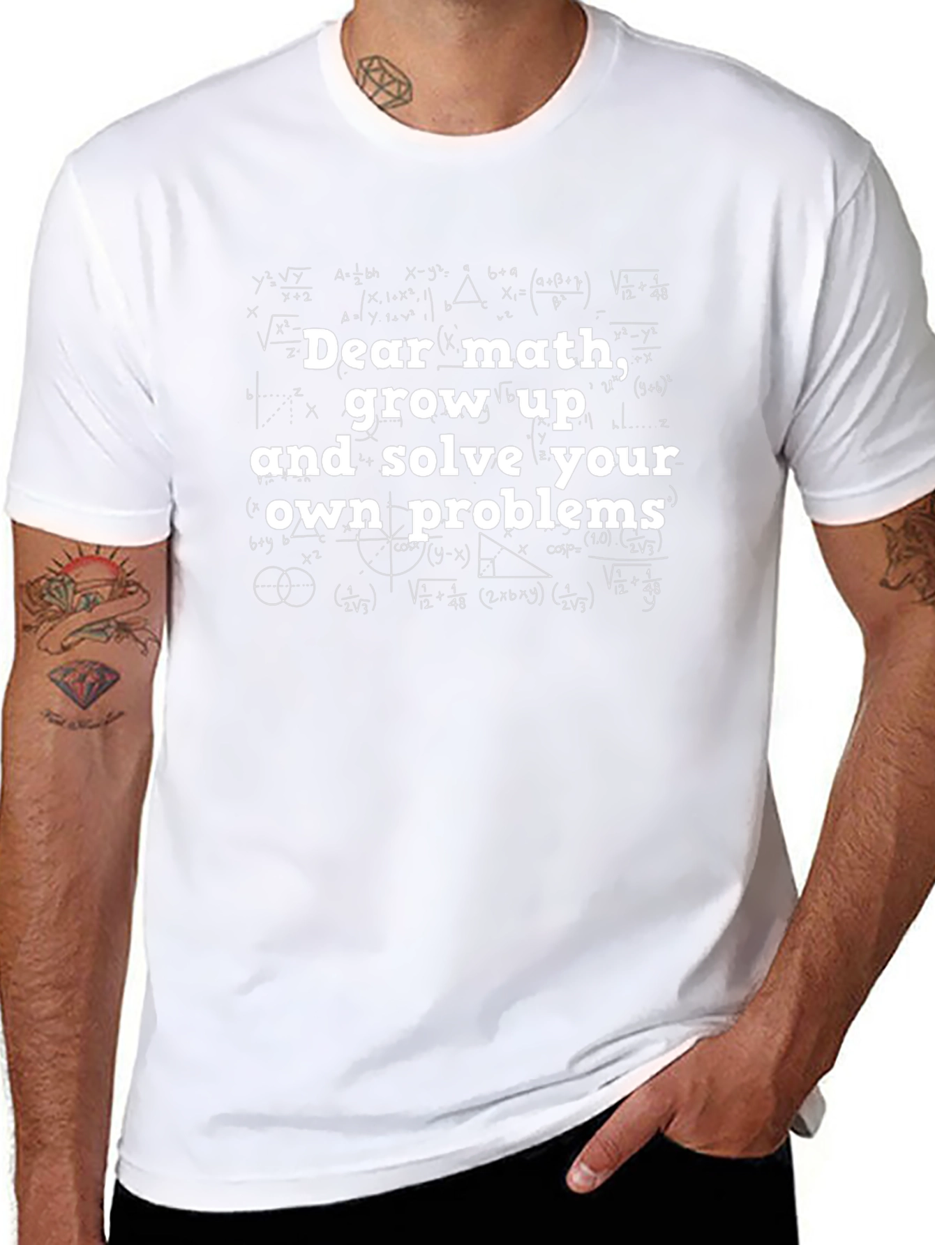 Dear Math Funny T-Shirt