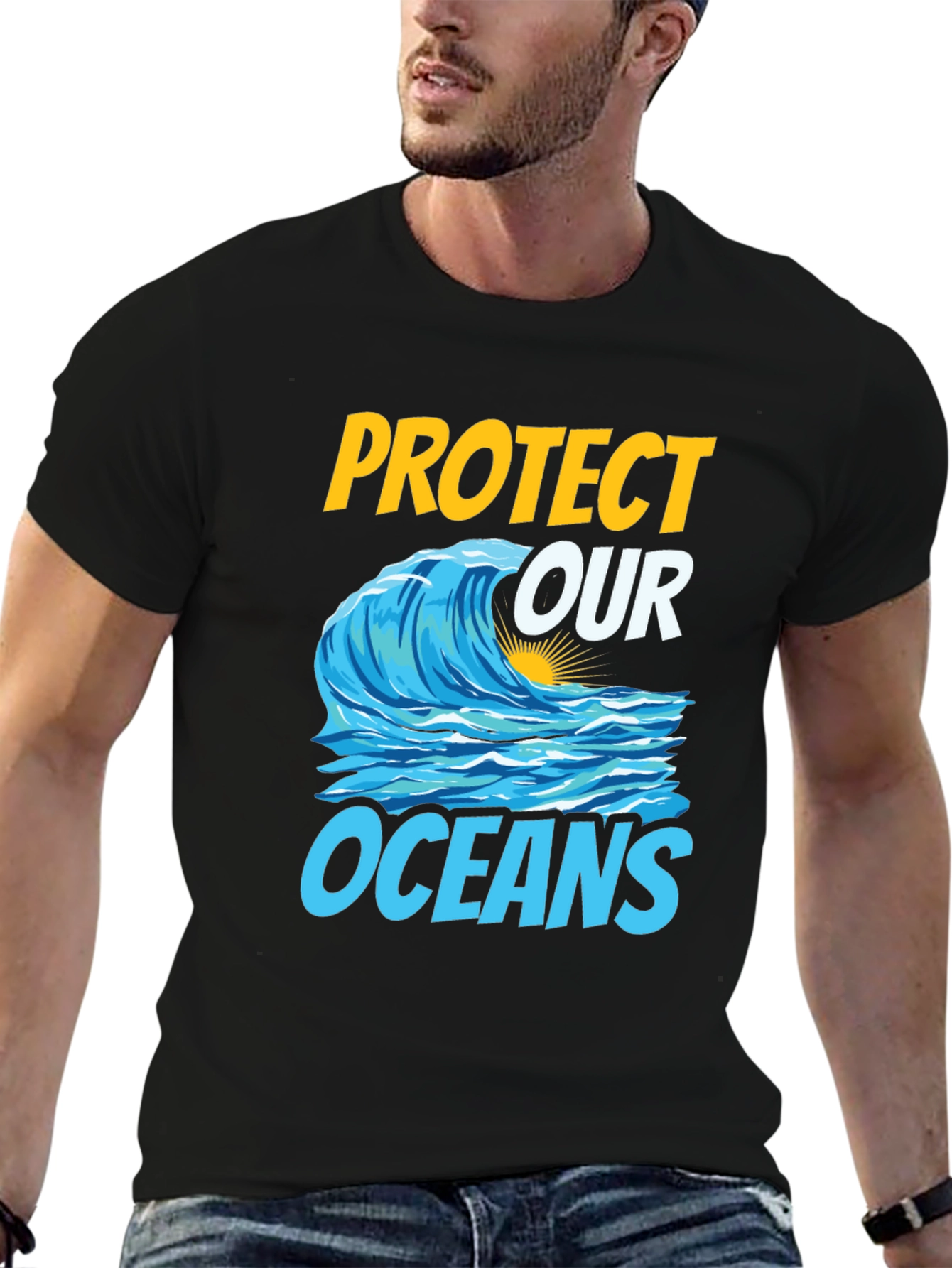 Protect Our Oceans Graphic T-Shirt