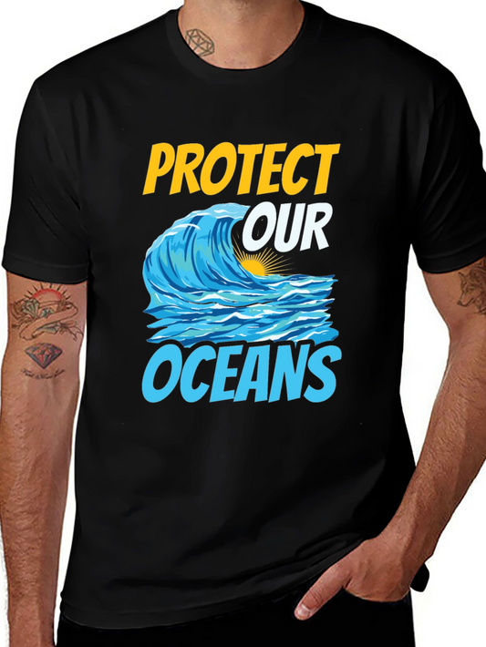 Protect Our Oceans Graphic T-Shirt