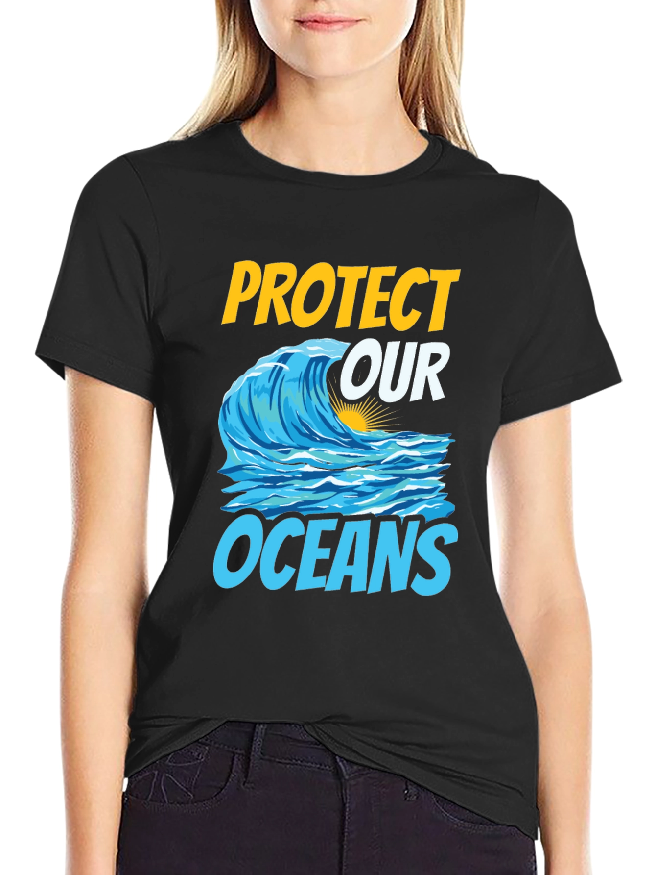 Protect Our Oceans Graphic T-Shirt