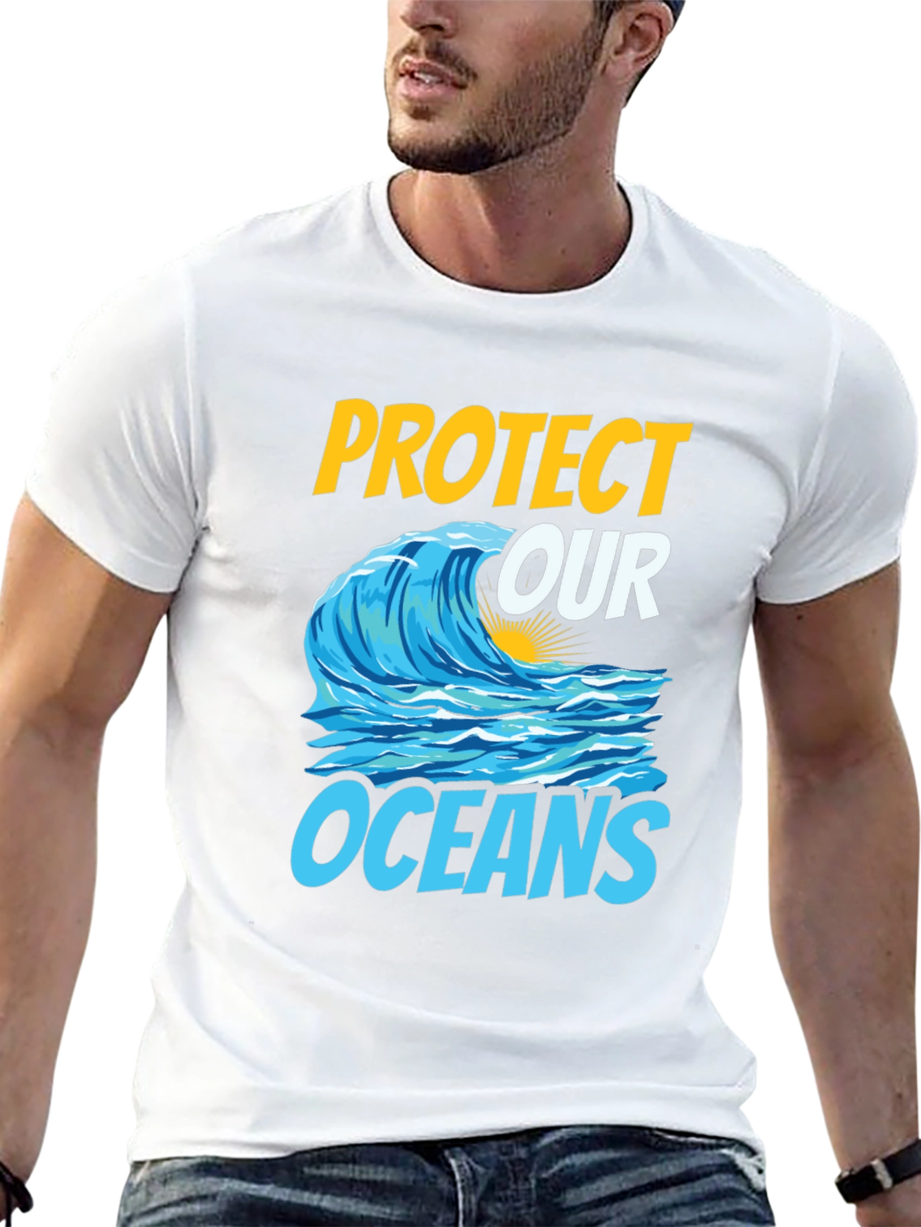 Protect Our Oceans Graphic T-Shirt