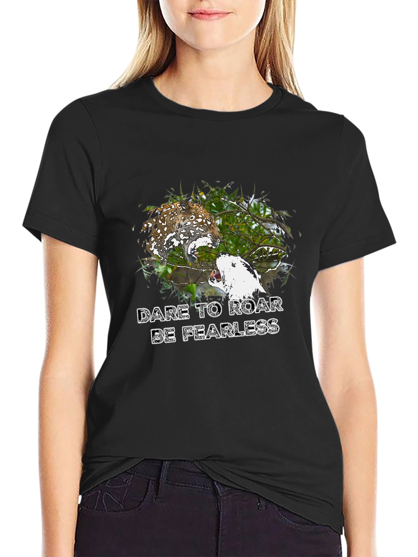 Dare to Roar Graphic Tee