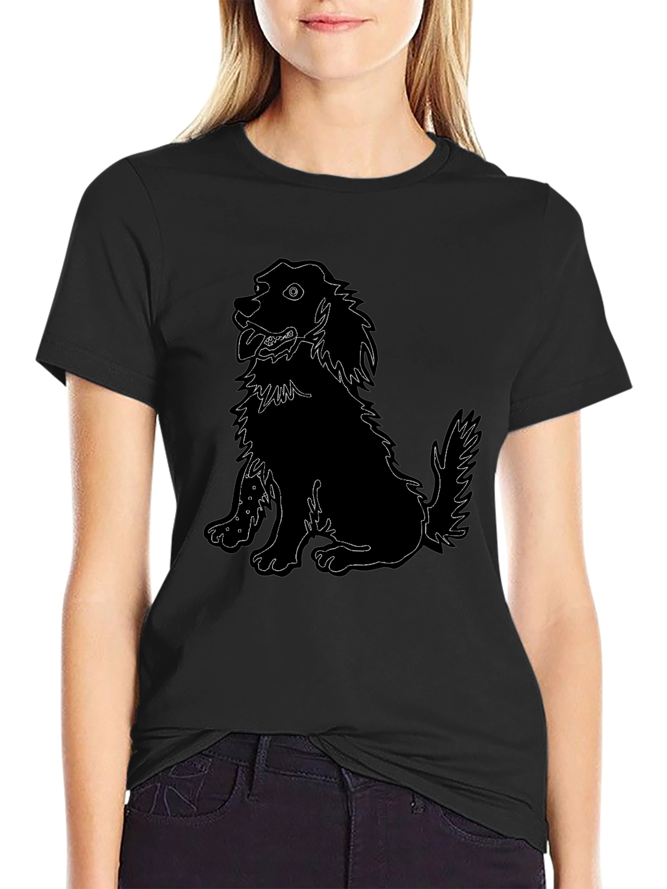 Black Dog Graphic Tee