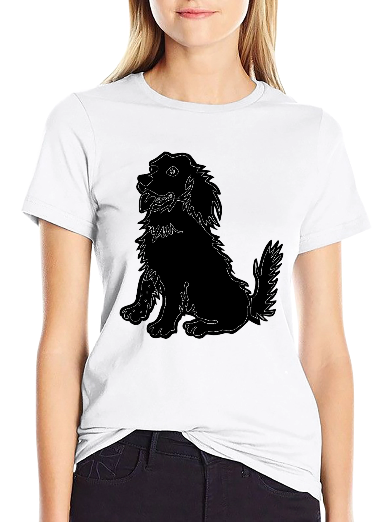 Black Dog Graphic Tee