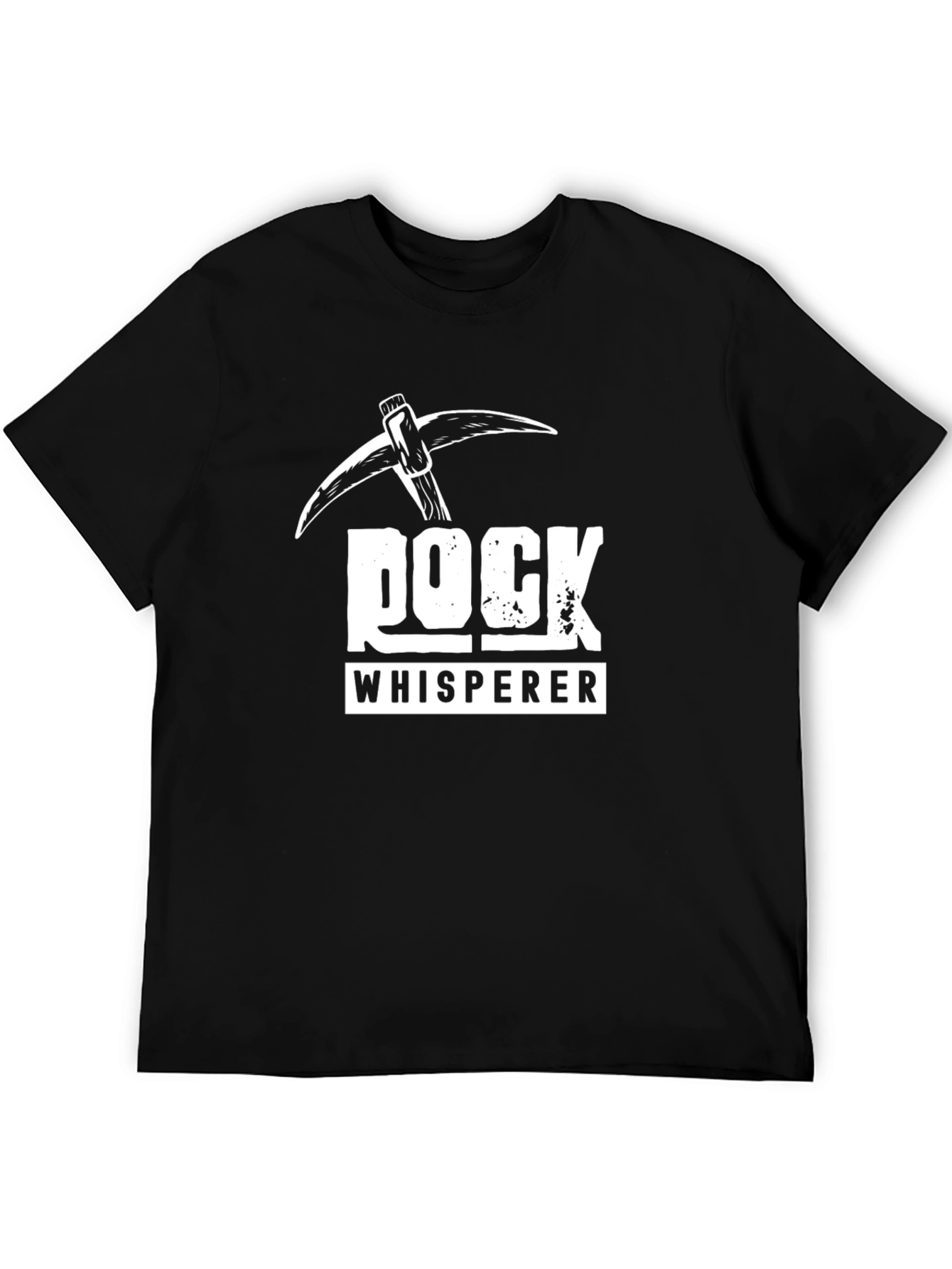 Rock Whisperer Graphic Tee - Miners Pick Design