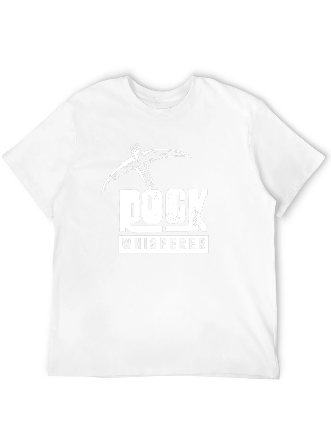 Rock Whisperer Graphic Tee - Miners Pick Design