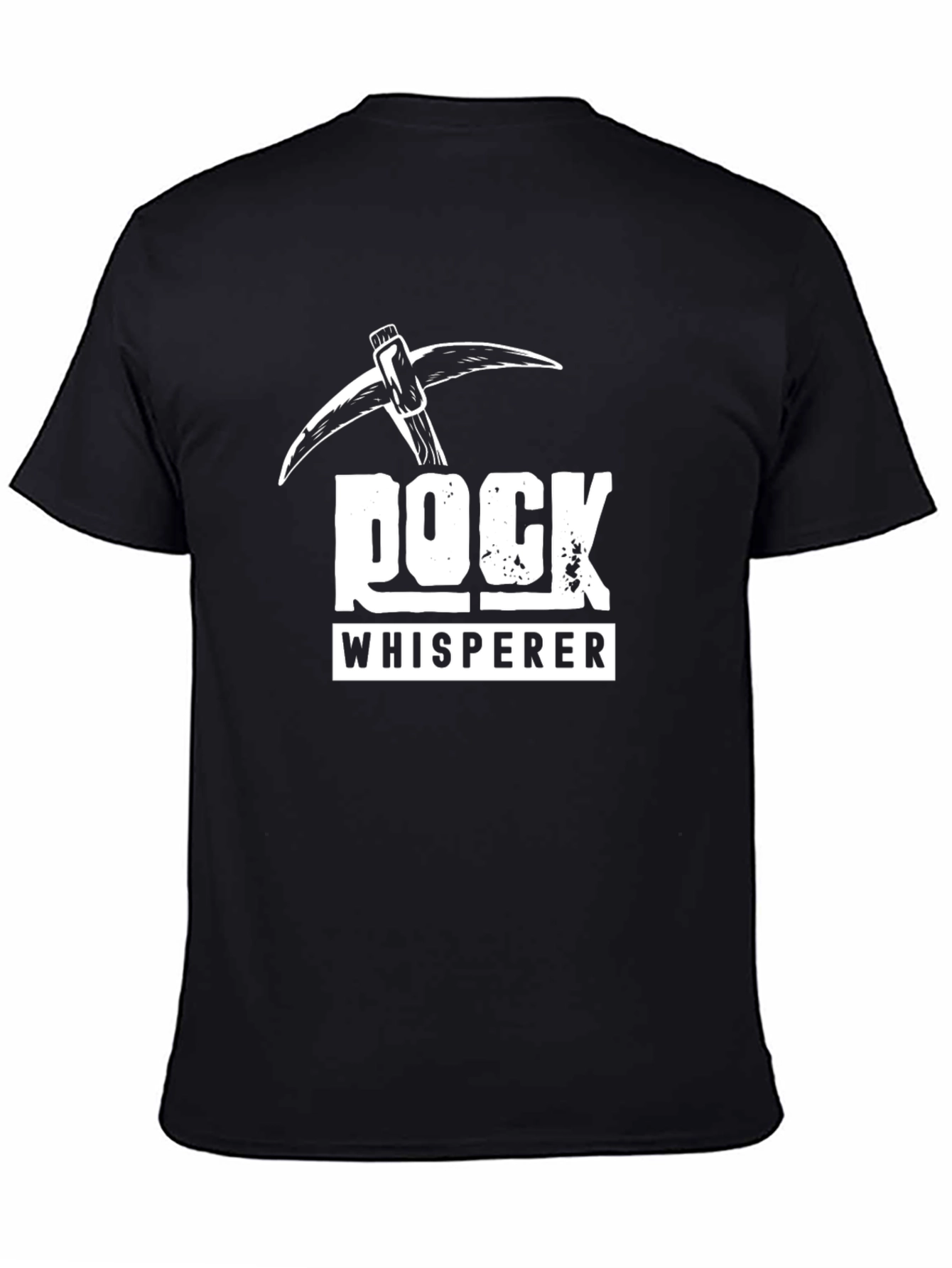 Rock Whisperer Graphic Tee - Miners Pick Design