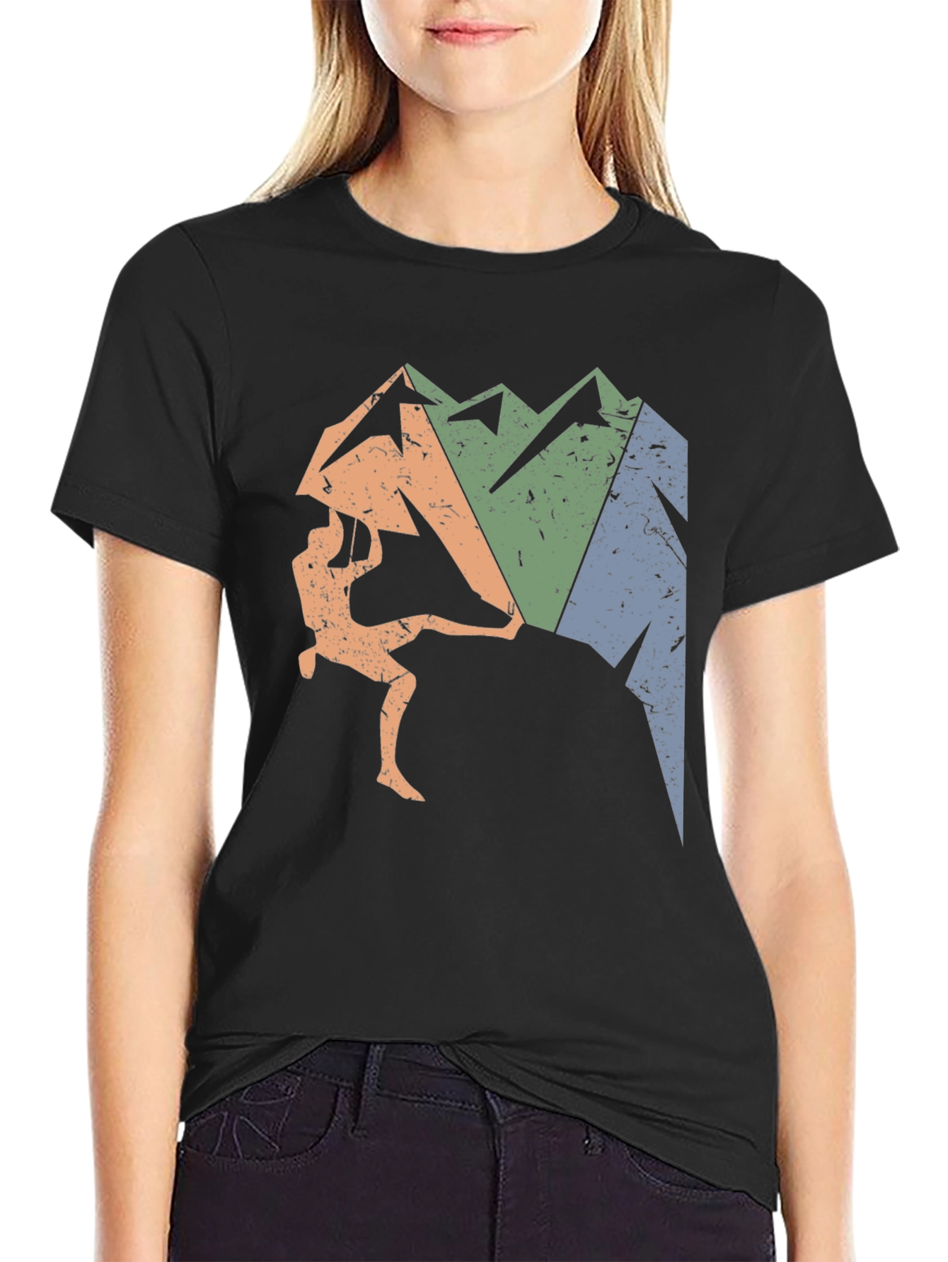 Mountain Climbing Graphic T-Shirt