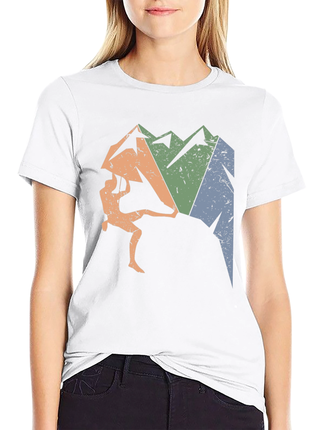 Mountain Climbing Graphic T-Shirt