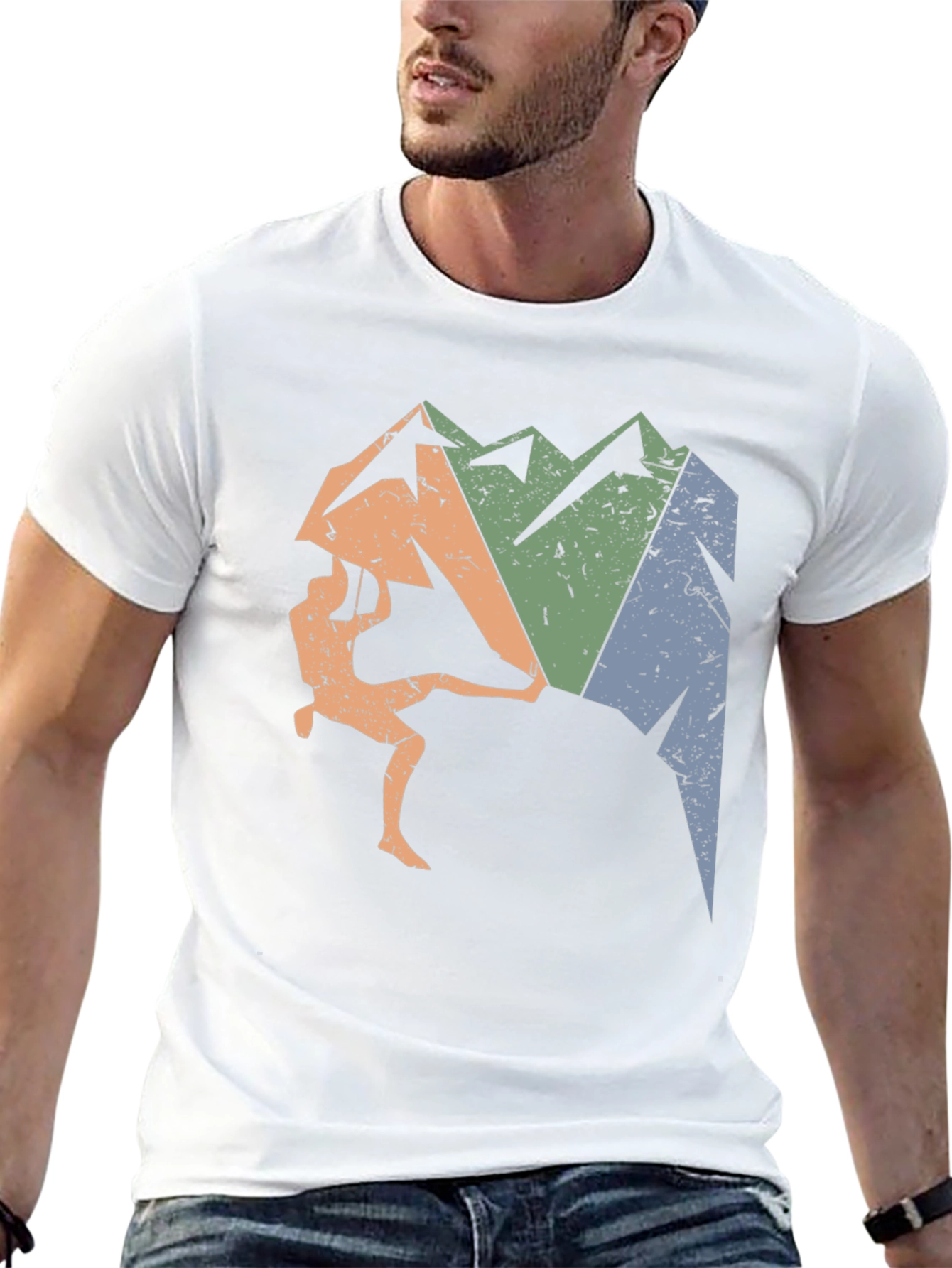 Mountain Climbing Graphic T-Shirt