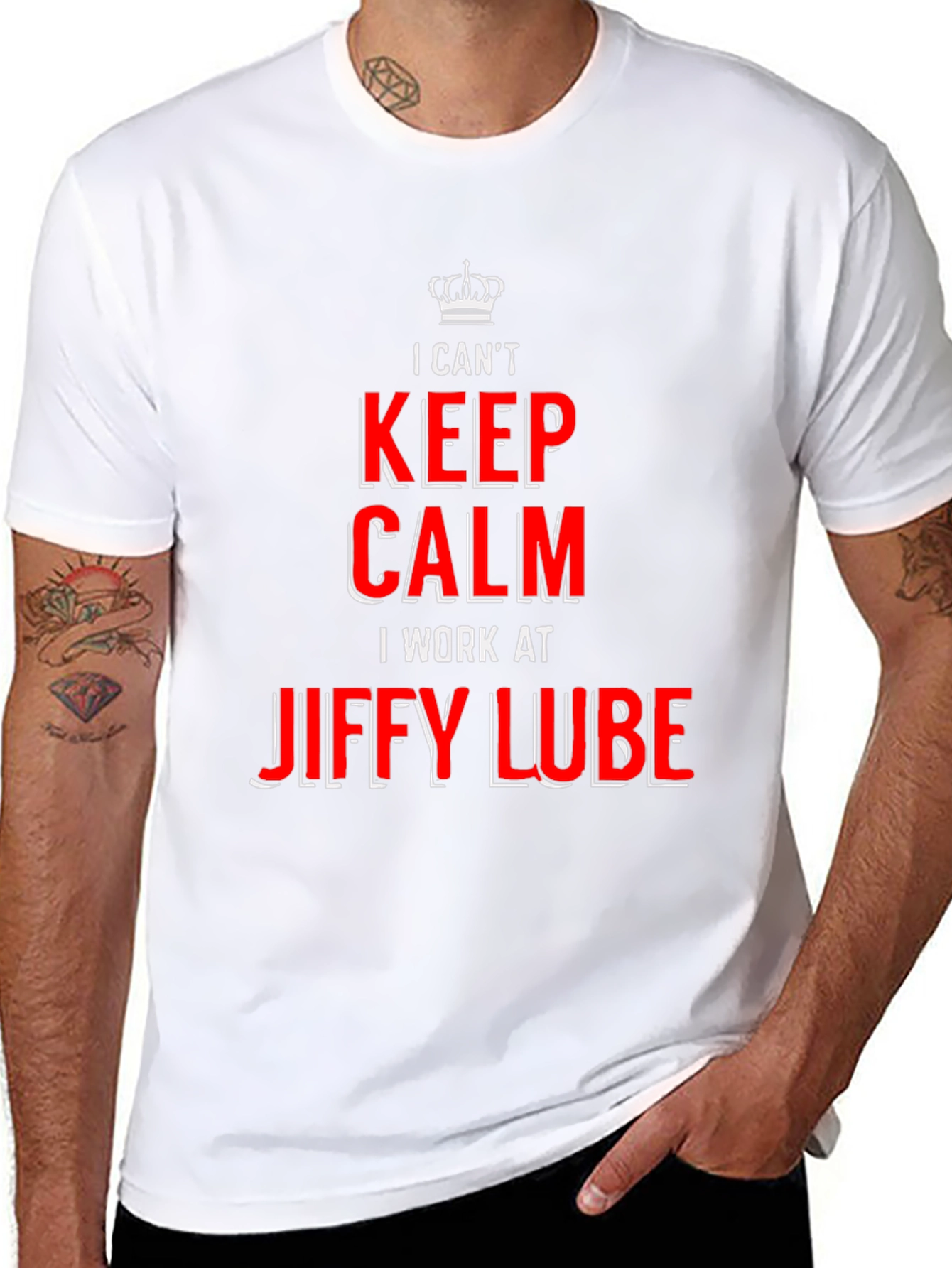I Cant Keep Calm Jiffy Lube T-Shirt