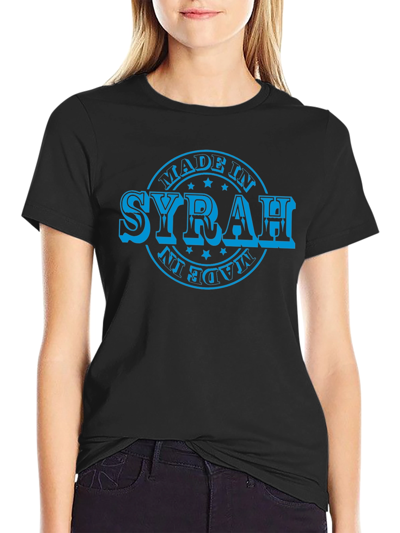 Made in Syrah T-Shirt - Wine Lover Gift
