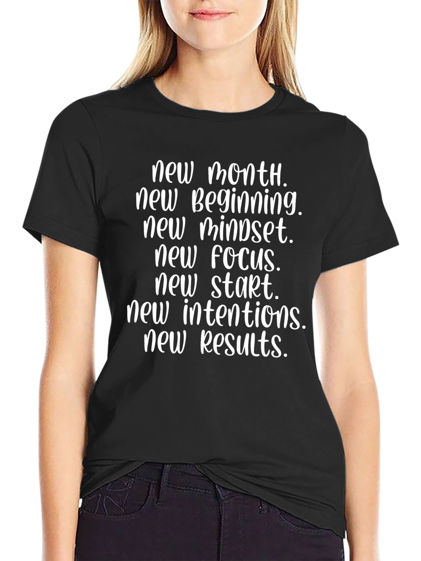 New Month New Results Graphic Tee