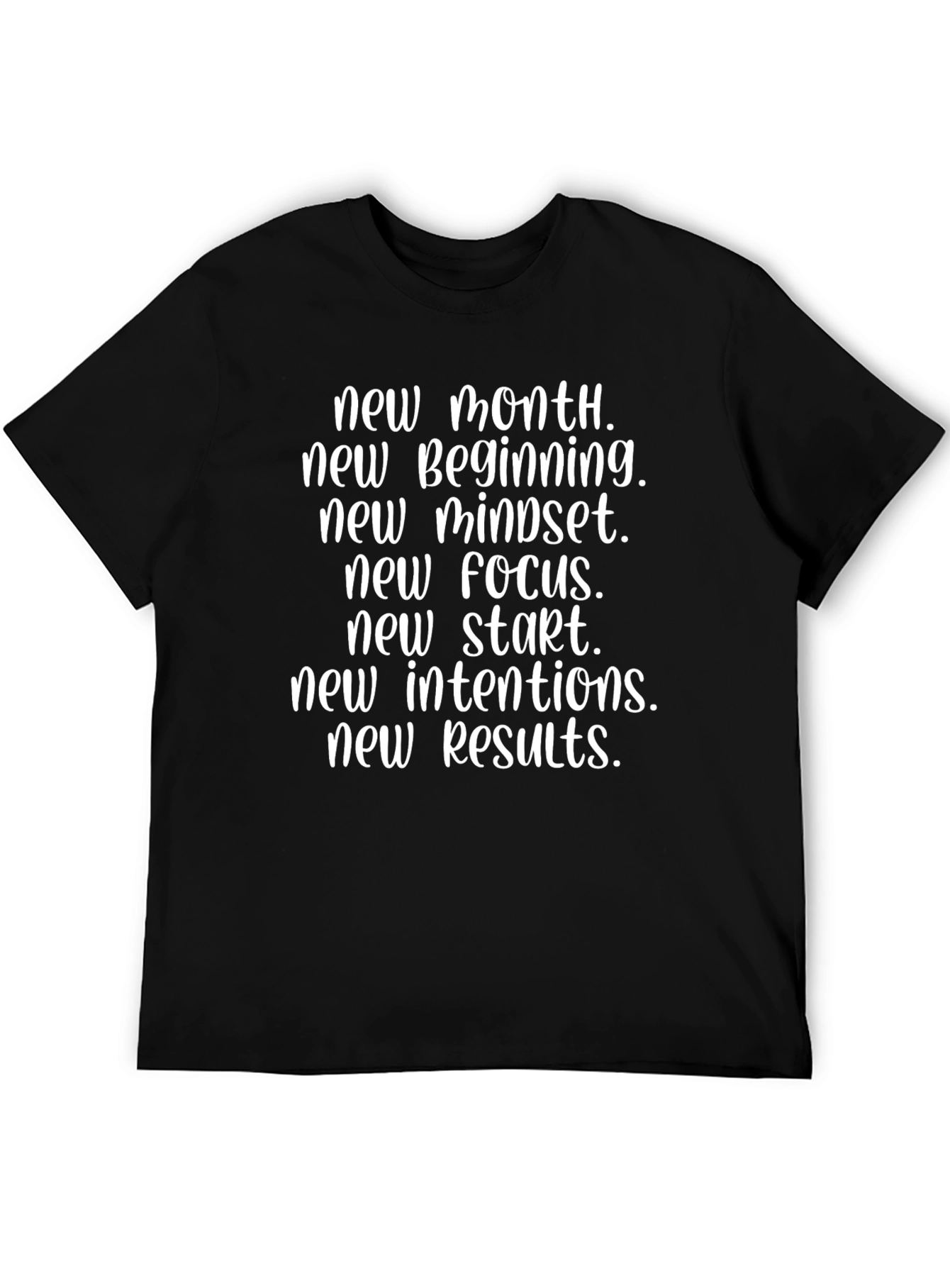 New Month New Results Graphic Tee