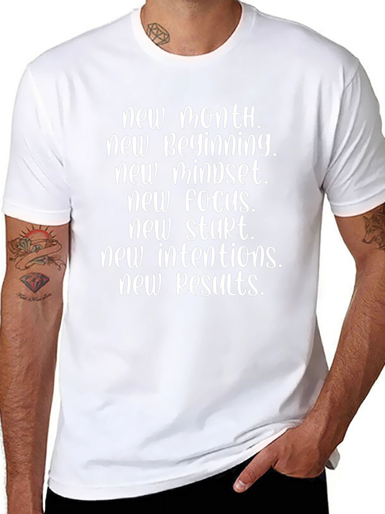 New Month New Results Graphic Tee