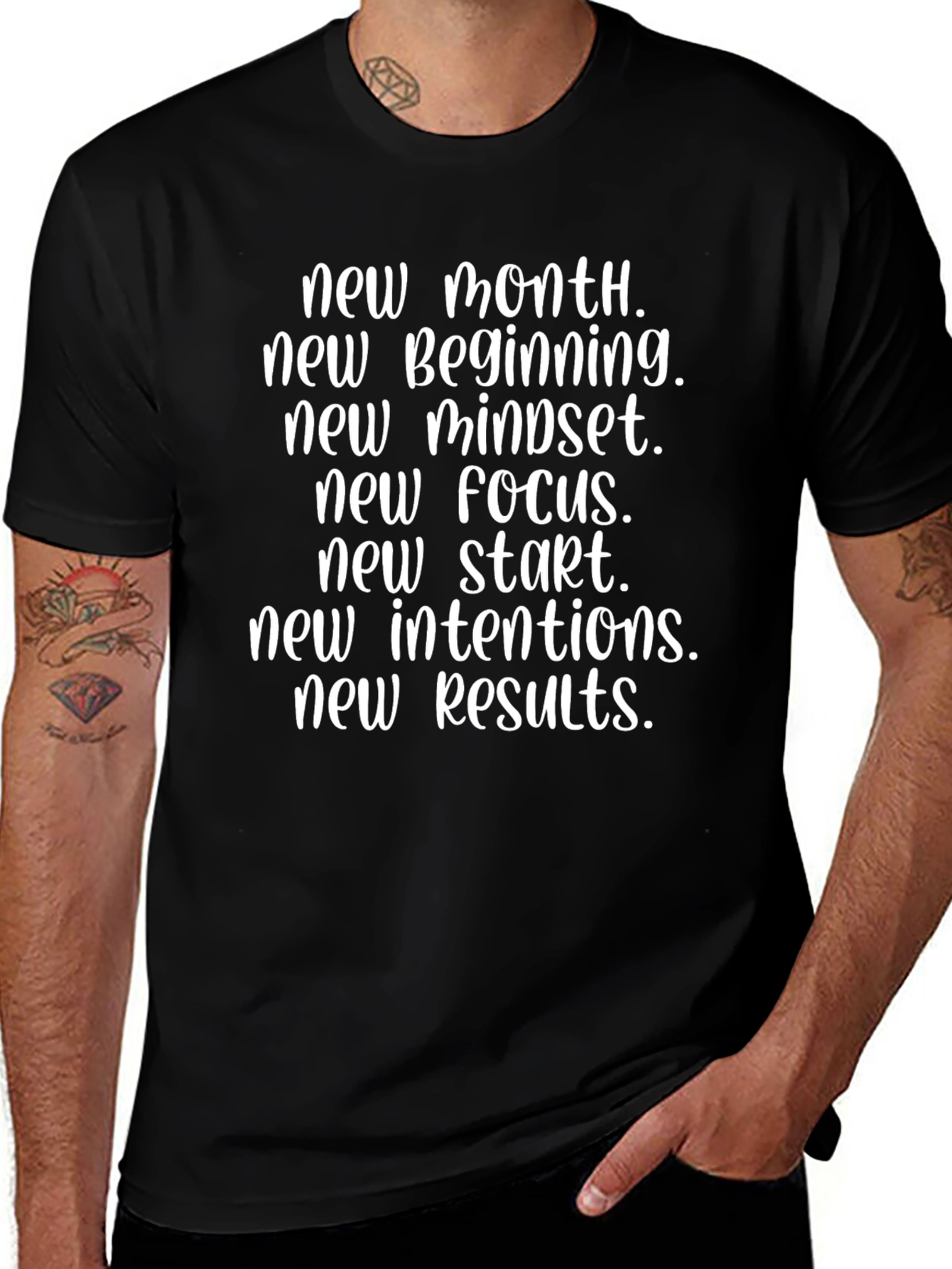 New Month New Results Graphic Tee