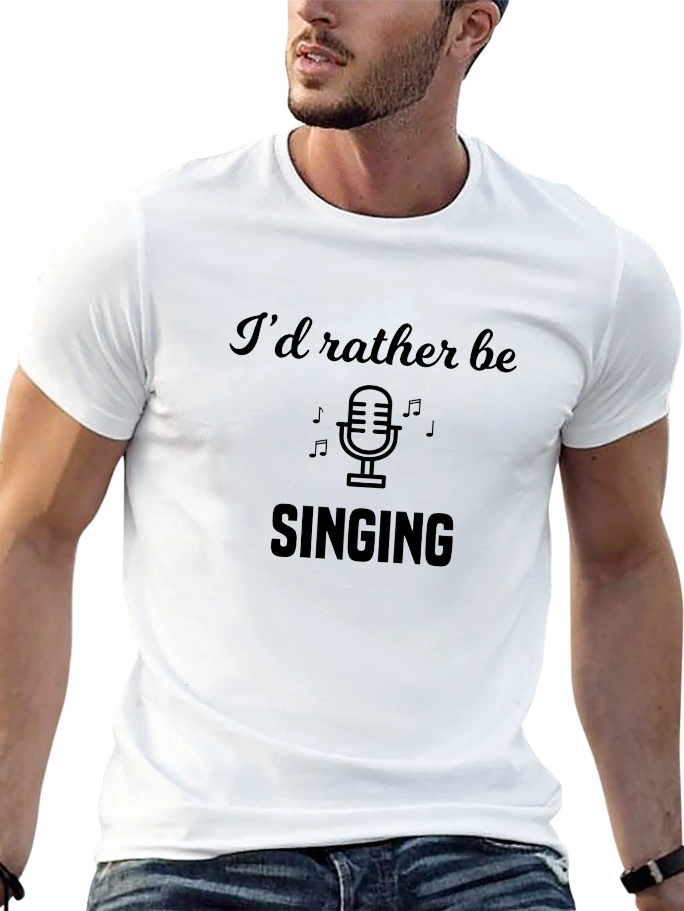 Id Rather Be Singing T-Shirt
