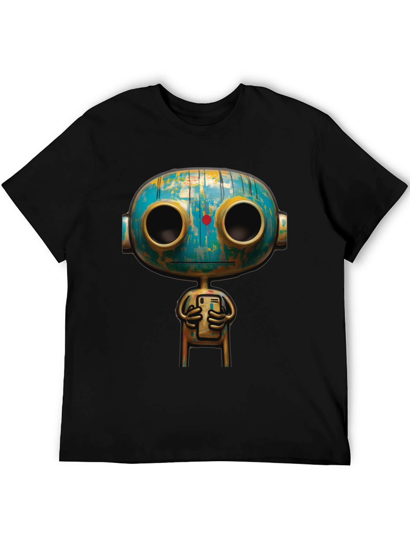 Robot Graphic T-Shirt - Unique Design