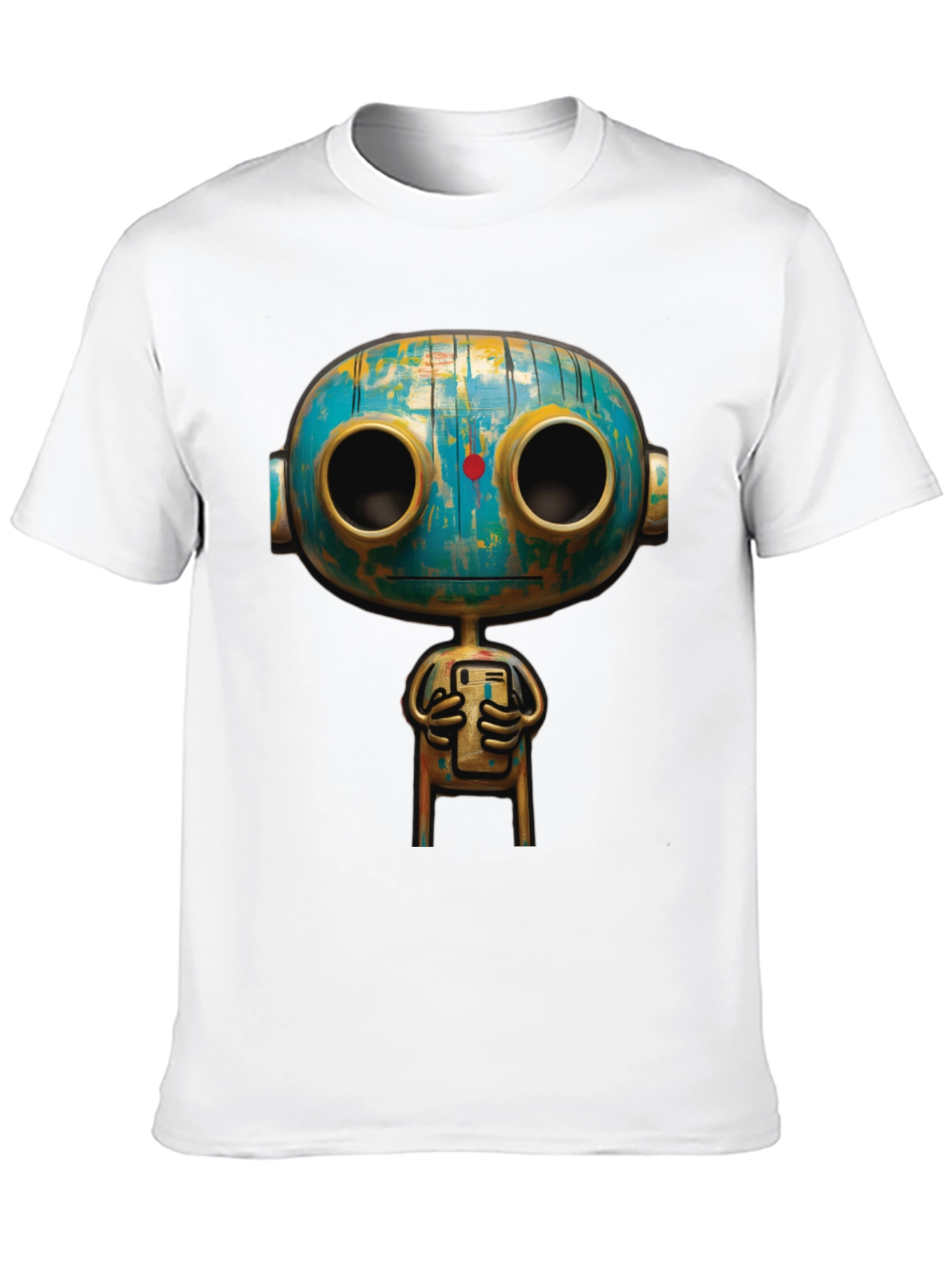 Robot Graphic T-Shirt - Unique Design