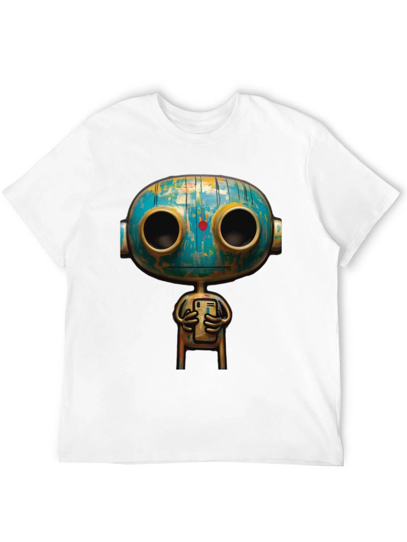 Robot Graphic T-Shirt - Unique Design