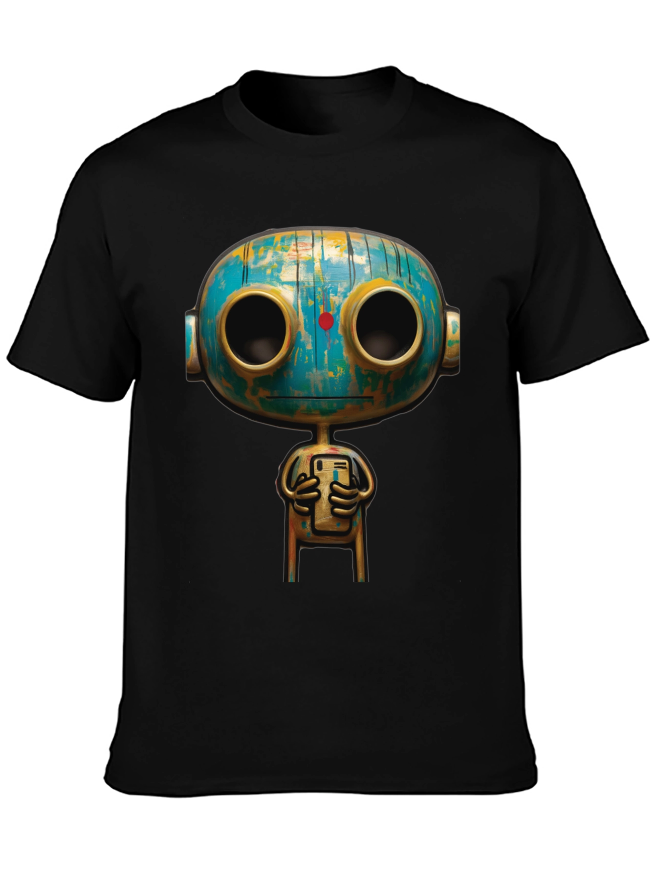 Robot Graphic T-Shirt - Unique Design