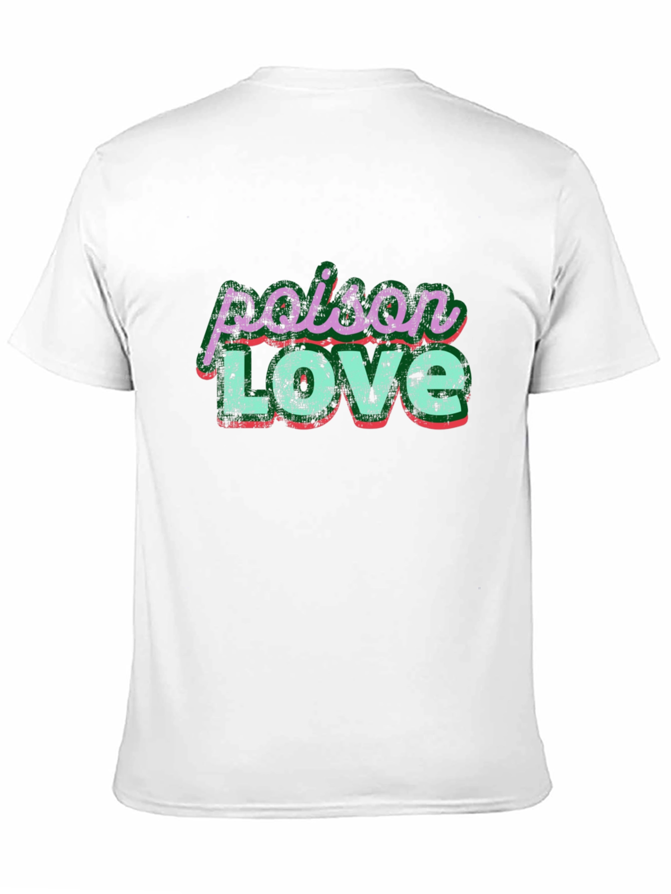 Poison Love Graphic Tee - Trendy Grunge Style