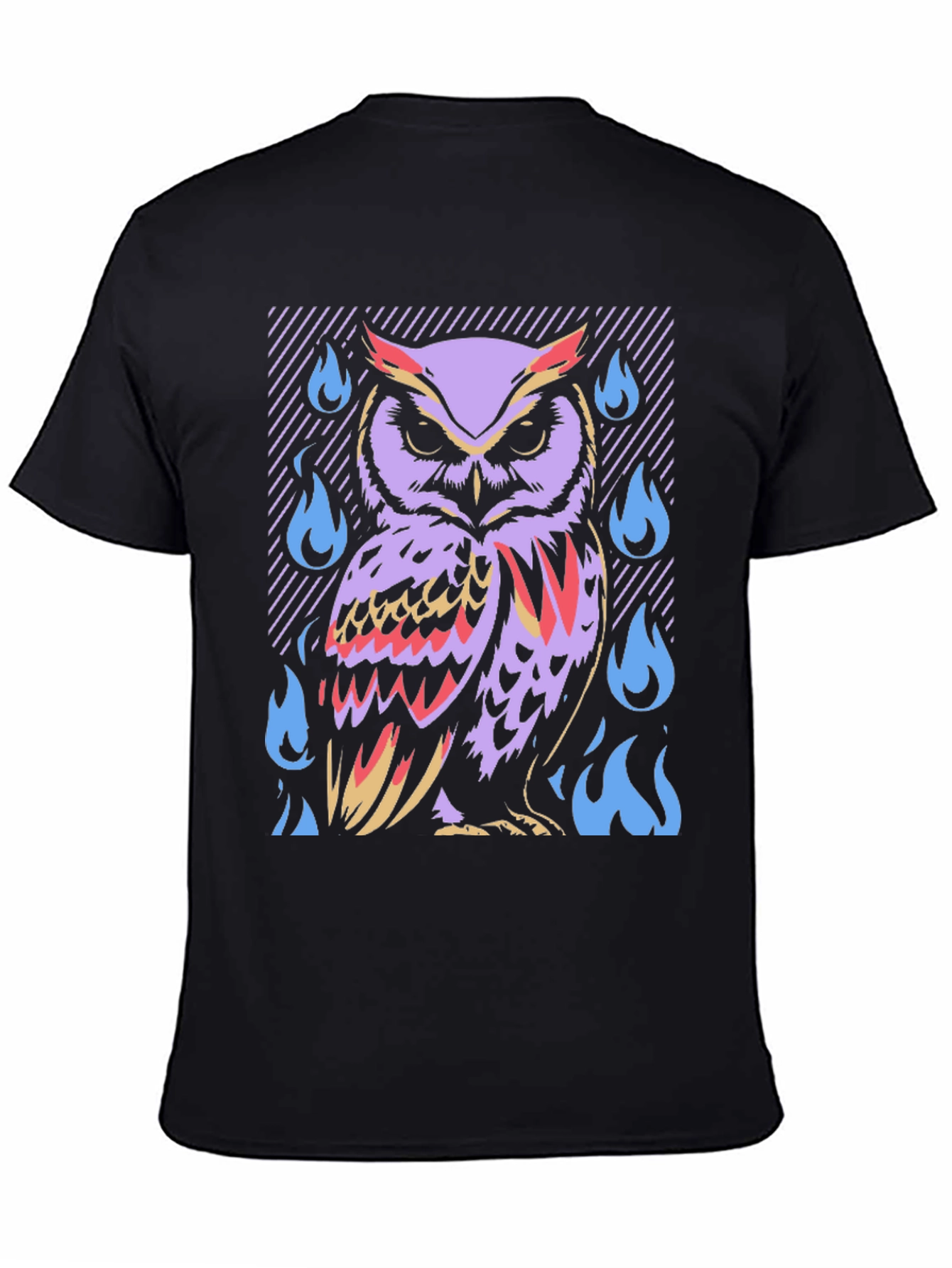 Mystic Owl T-Shirt - Artistic Graphic Tee
