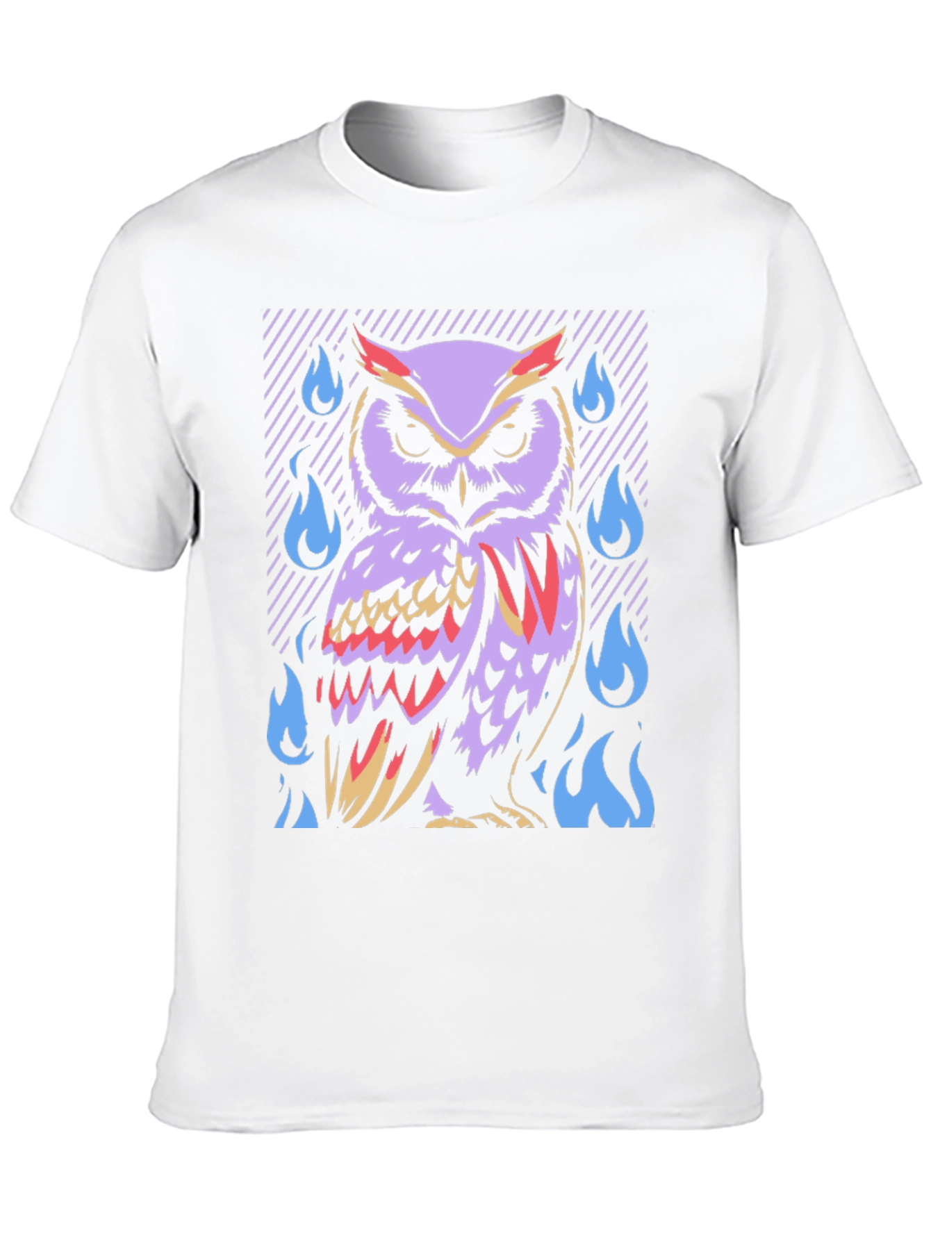 Mystic Owl T-Shirt - Artistic Graphic Tee