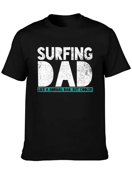 Surfing Dad T-Shirt - Cool Dad Tee