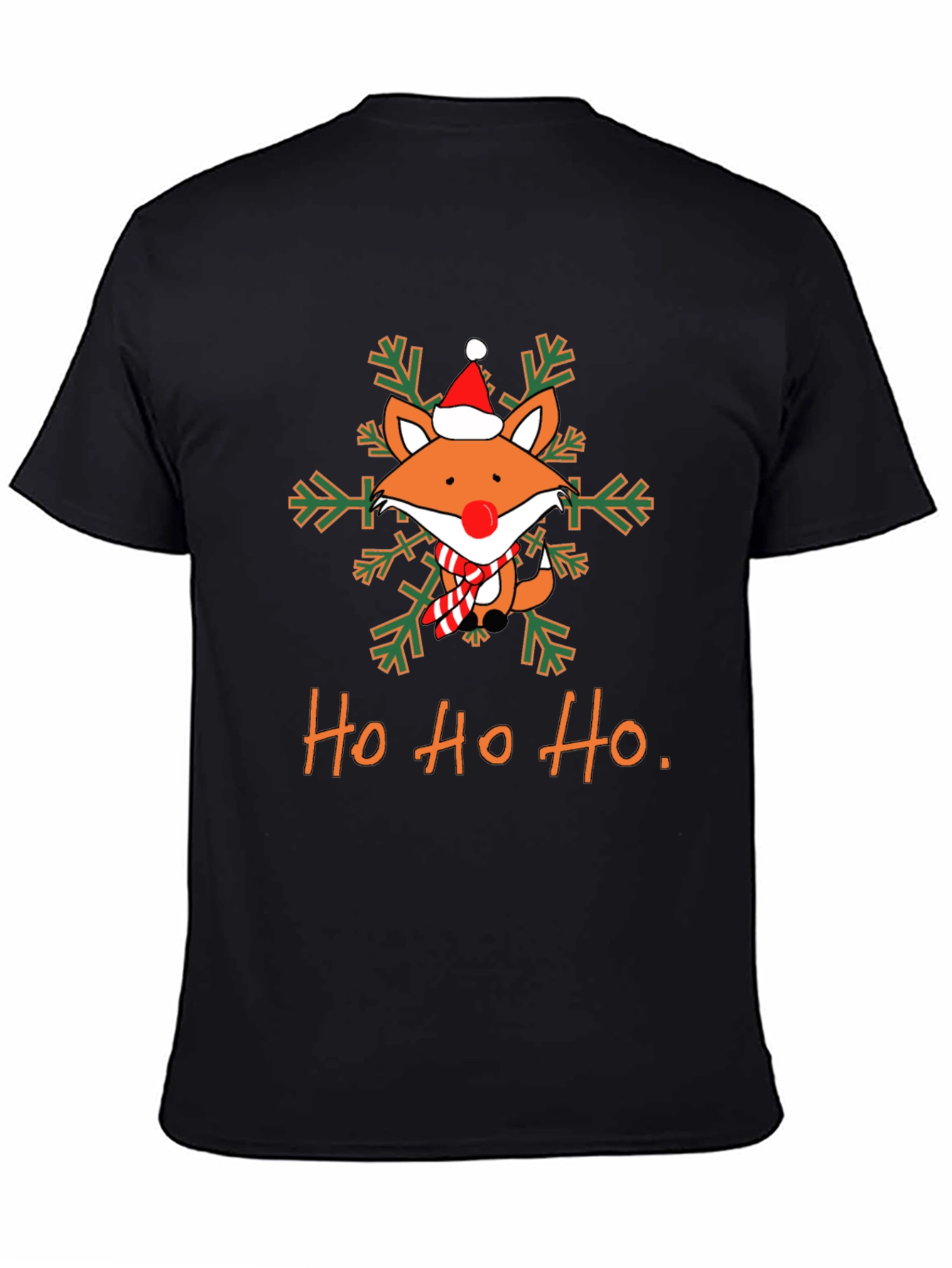 Festive Fox Christmas T-Shirt - Holiday Cheer!