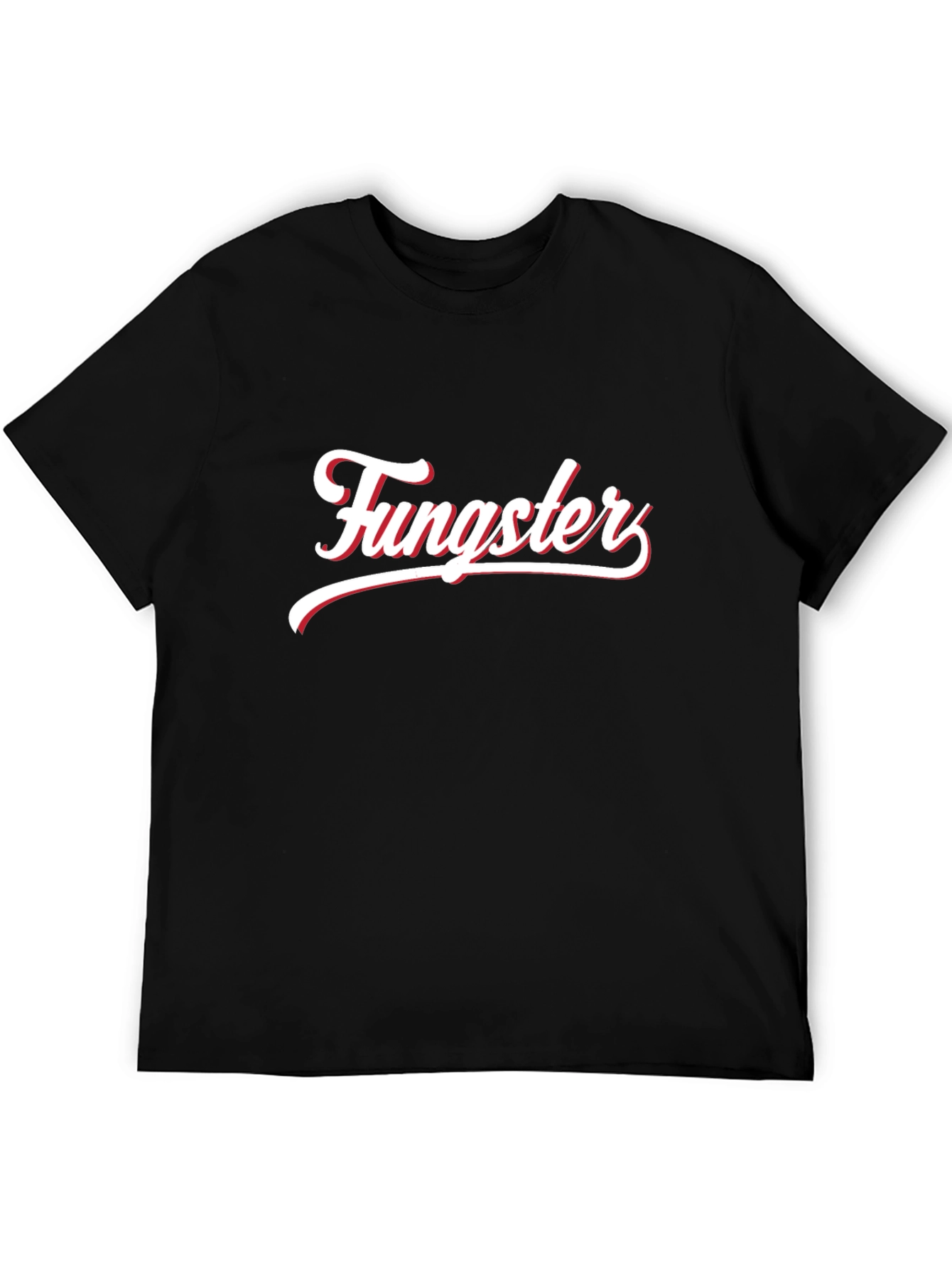 Fungster Black Graphic T-Shirt - Classic Tee