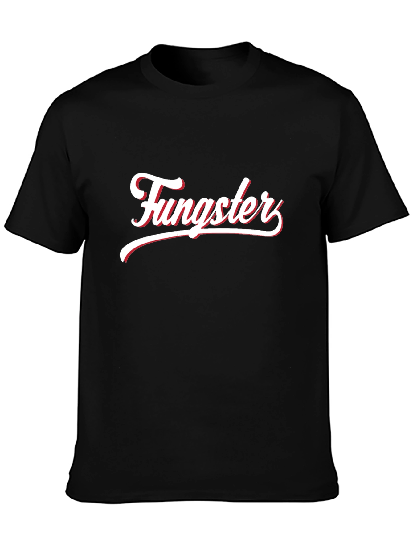 Fungster Black Graphic T-Shirt - Classic Tee