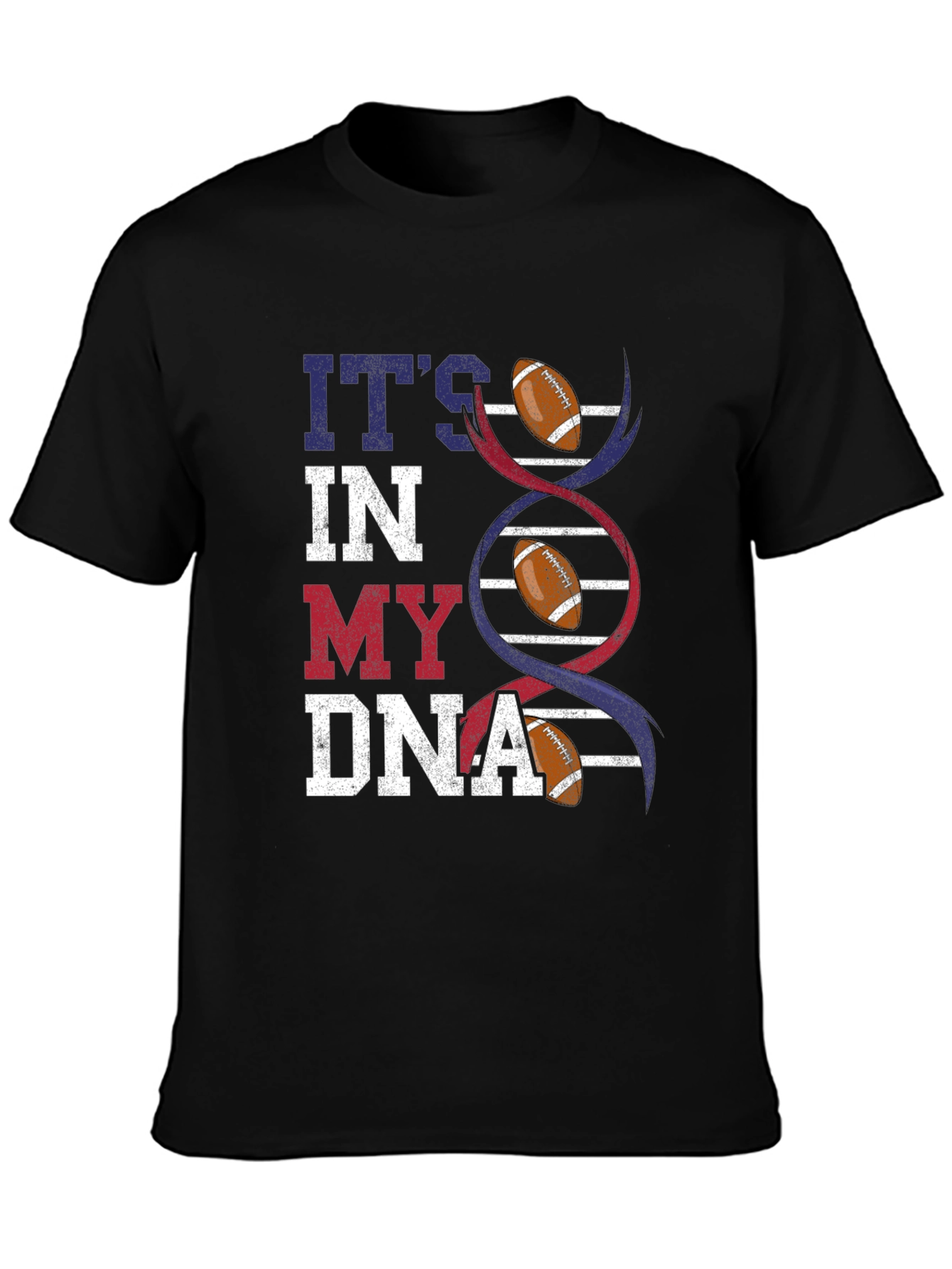 Football DNA Graphic T-Shirt