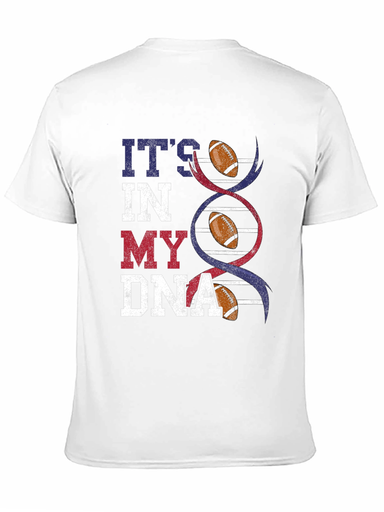 Football DNA Graphic T-Shirt