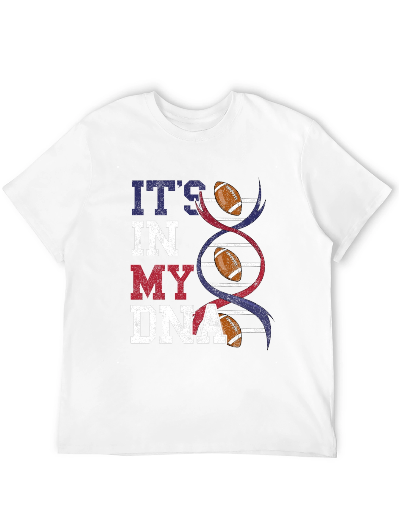 Football DNA Graphic T-Shirt