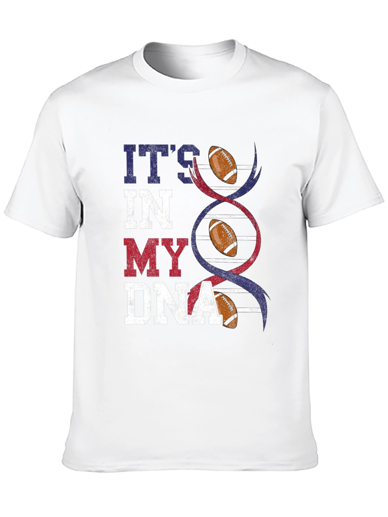 Football DNA Graphic T-Shirt